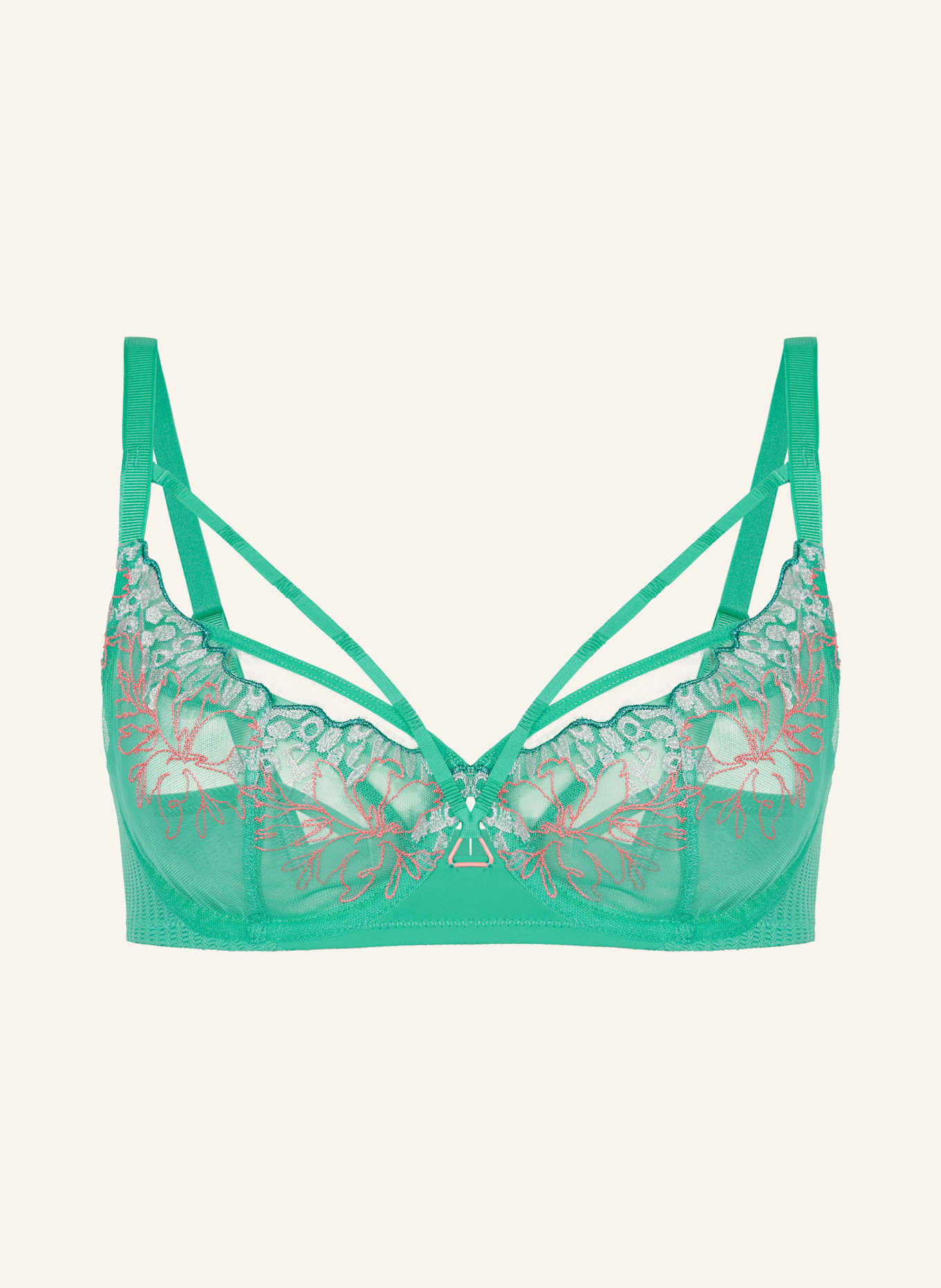 CHANTELLE SPICE underwired bra: GREEN