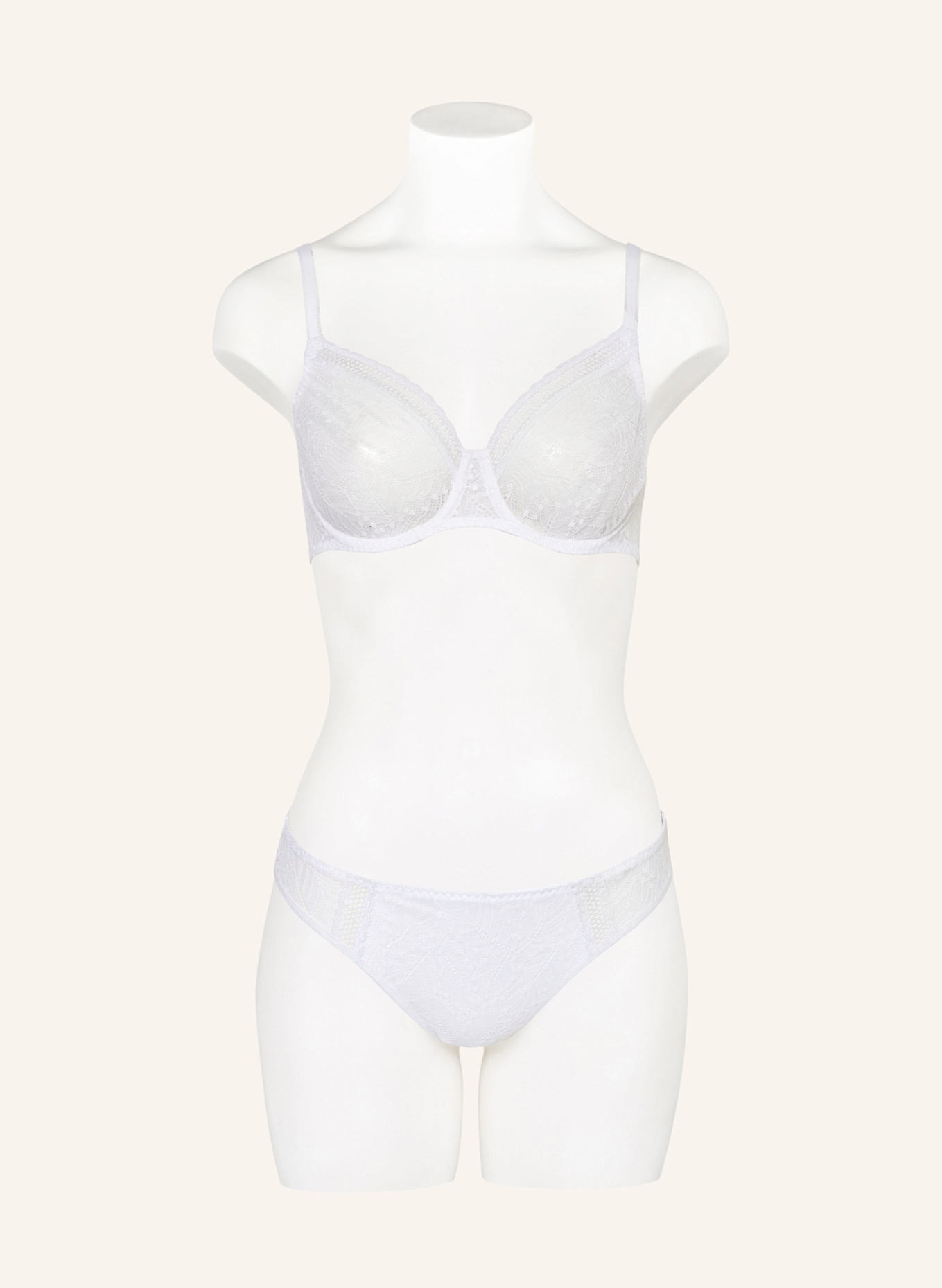SIMONE PÉRÈLE Underwire bra COMÈTE: WHITE