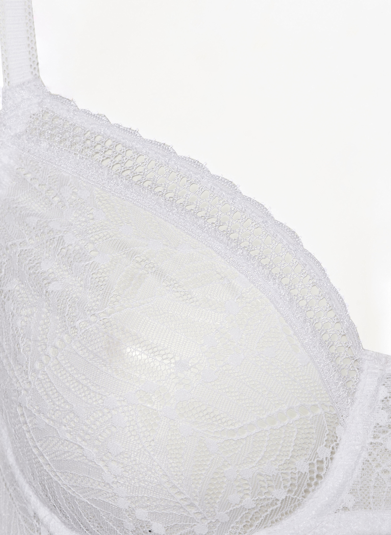 SIMONE PÉRÈLE Underwire bra COMÈTE: WHITE