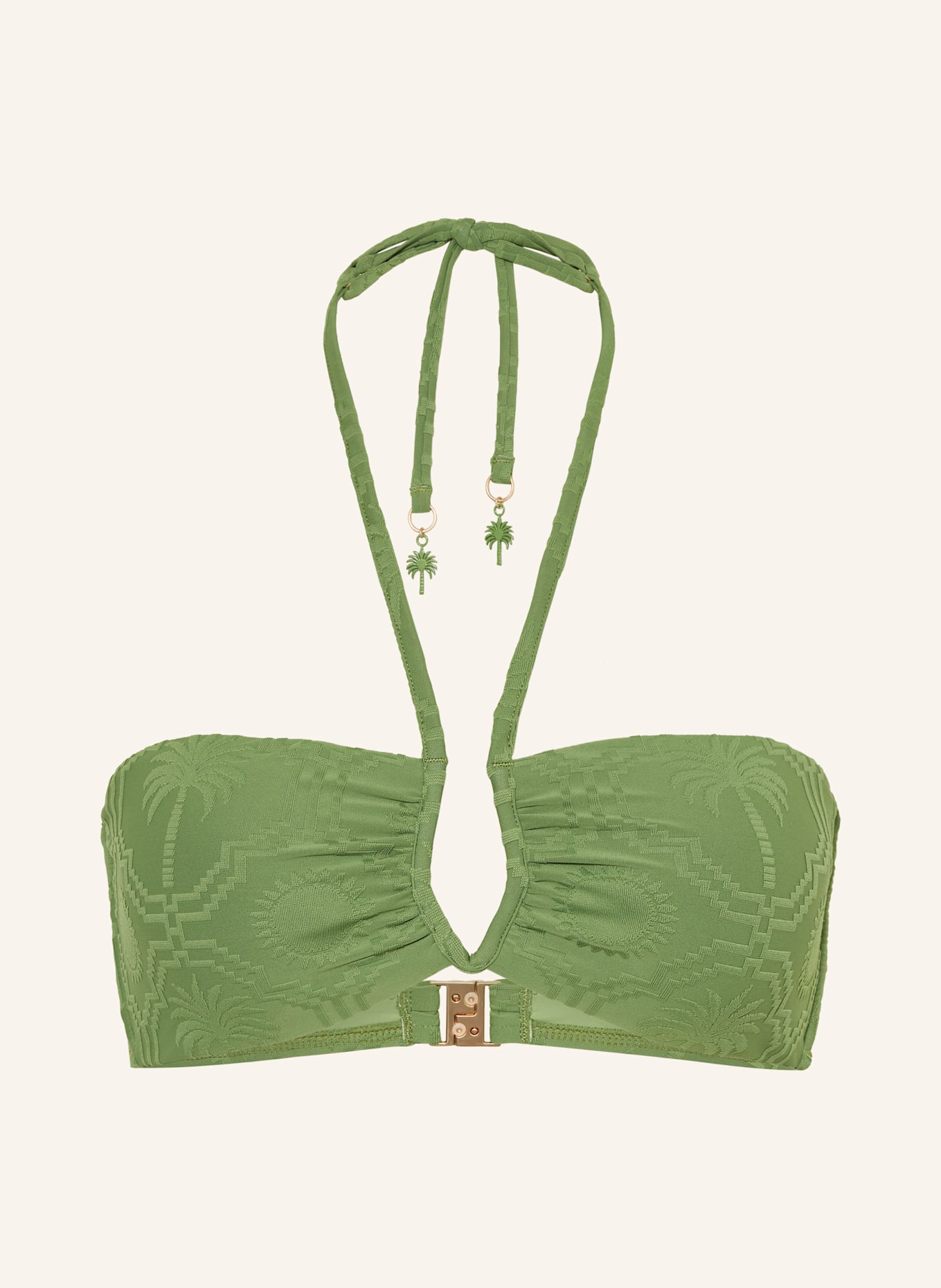 SEAFOLLY Bandeau-Bikini-Top OASIS: GRÜN