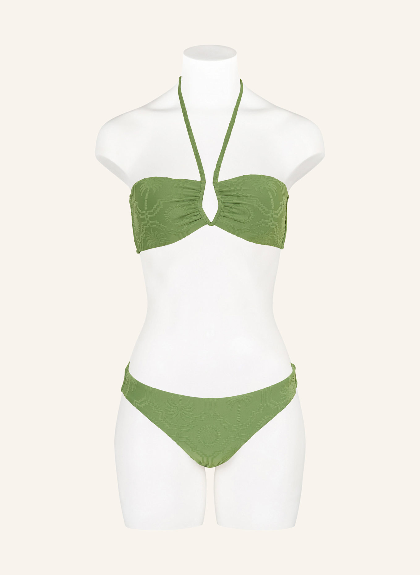 SEAFOLLY Bandeau-Bikini-Top OASIS: GRÜN