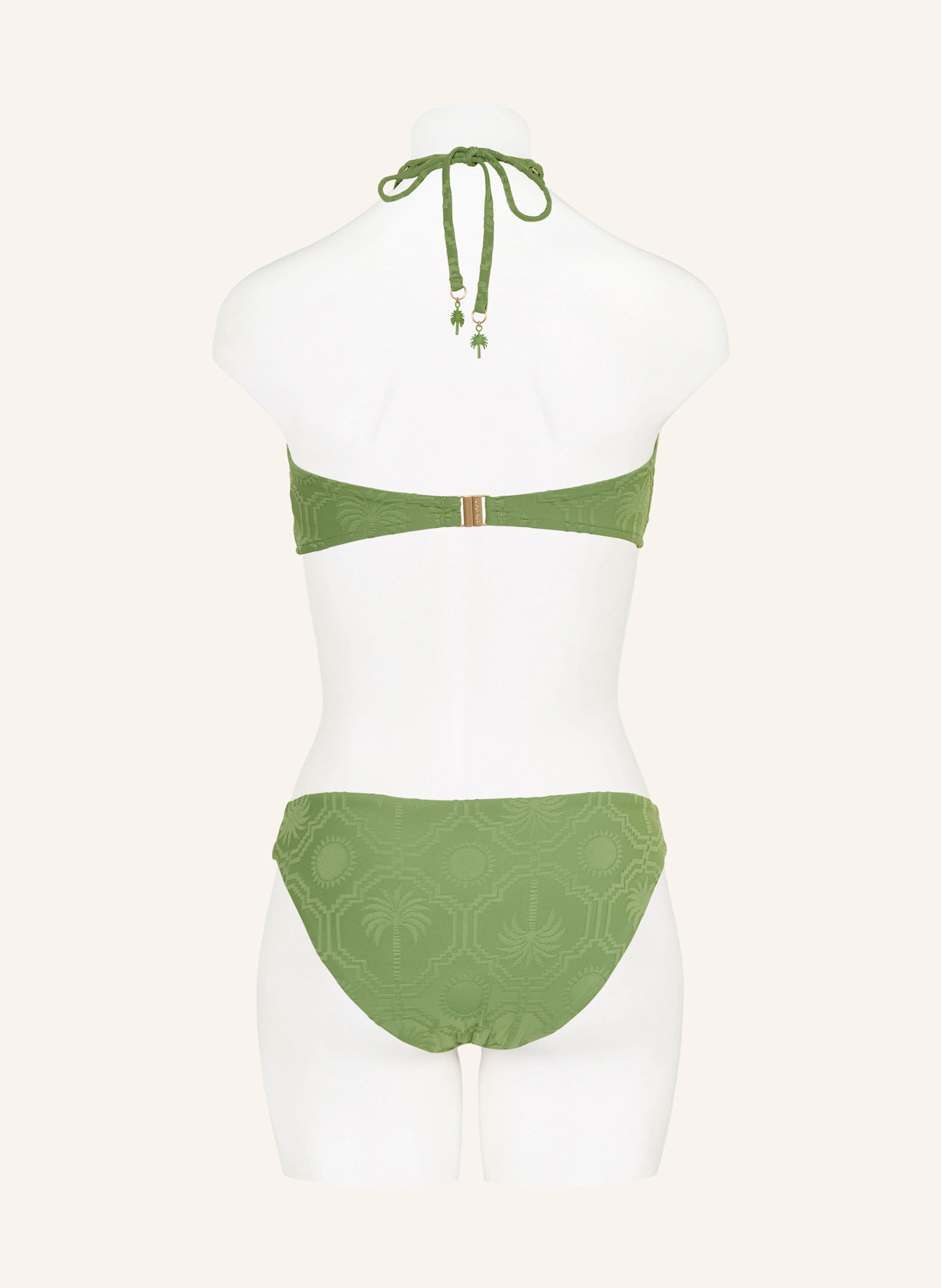SEAFOLLY Bandeau-Bikini-Top OASIS: GRÜN