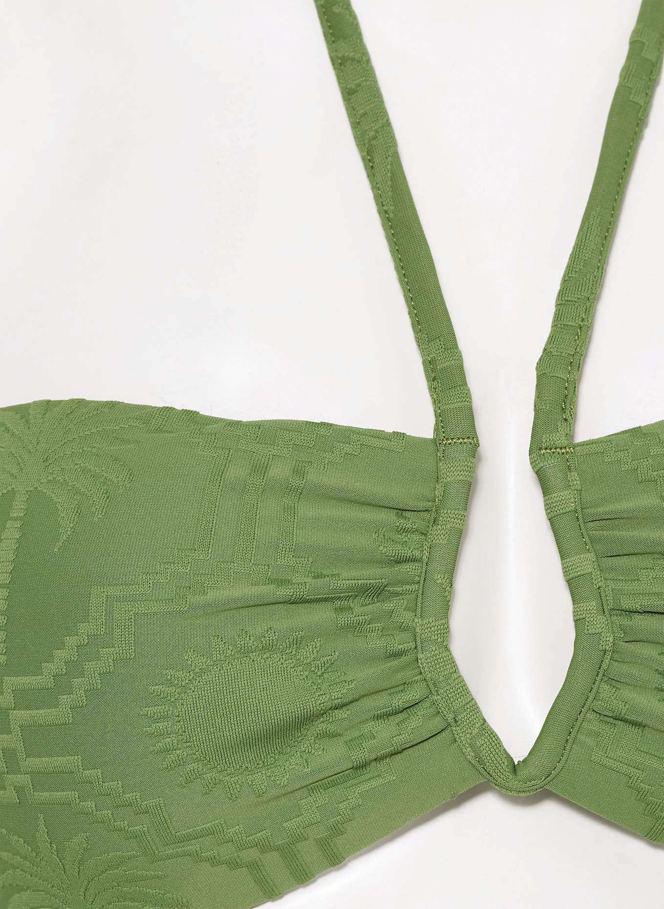 SEAFOLLY Bandeau-Bikini-Top OASIS: GRÜN