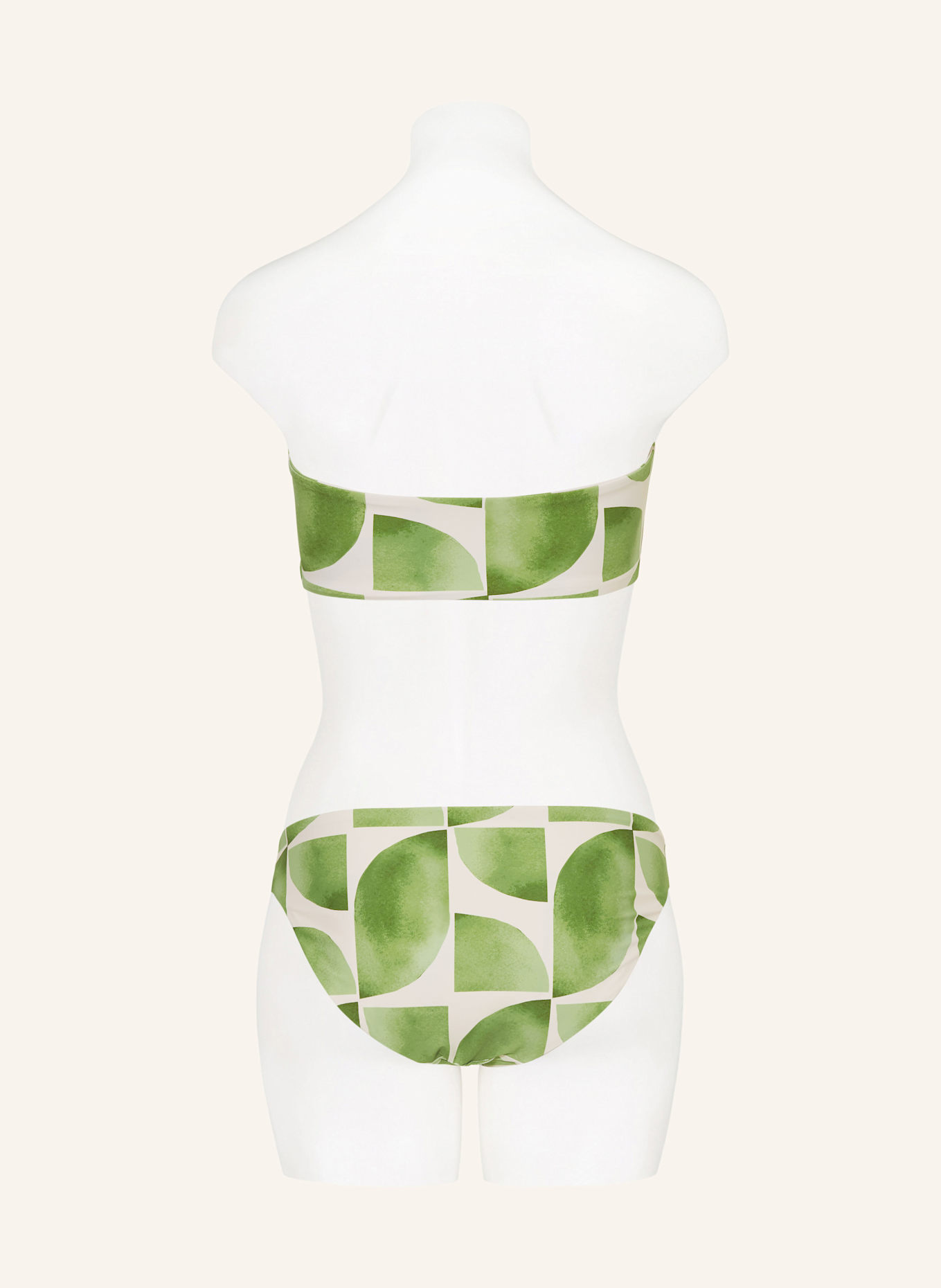 SEAFOLLY Basic-Bikini-Hose SUNRAY zum Wenden: HELLGRÜN/ CREME