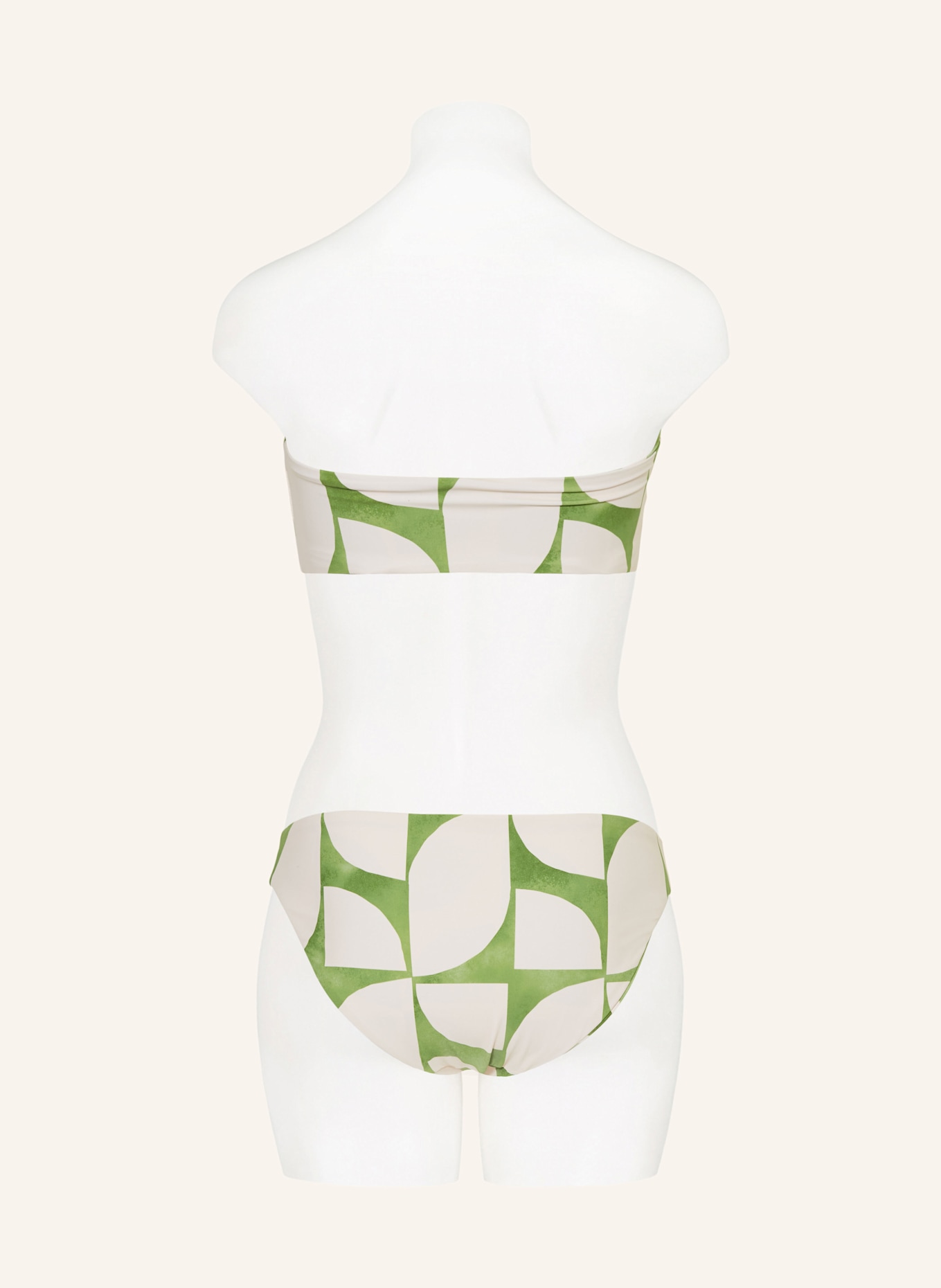 SEAFOLLY Basic-Bikini-Hose SUNRAY zum Wenden: HELLGRÜN/ CREME