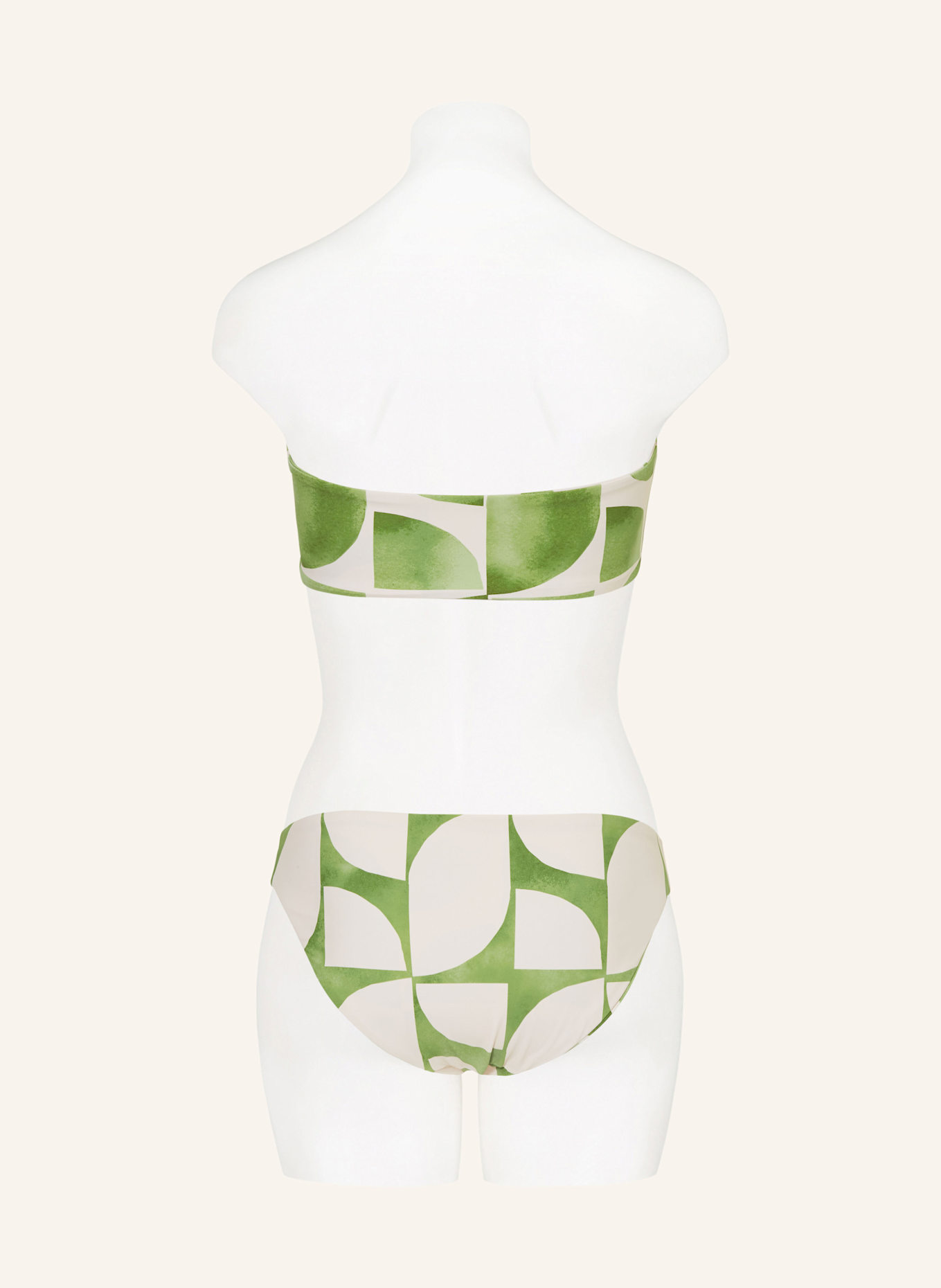 SEAFOLLY Basic-Bikini-Hose SUNRAY zum Wenden: HELLGRÜN/ CREME