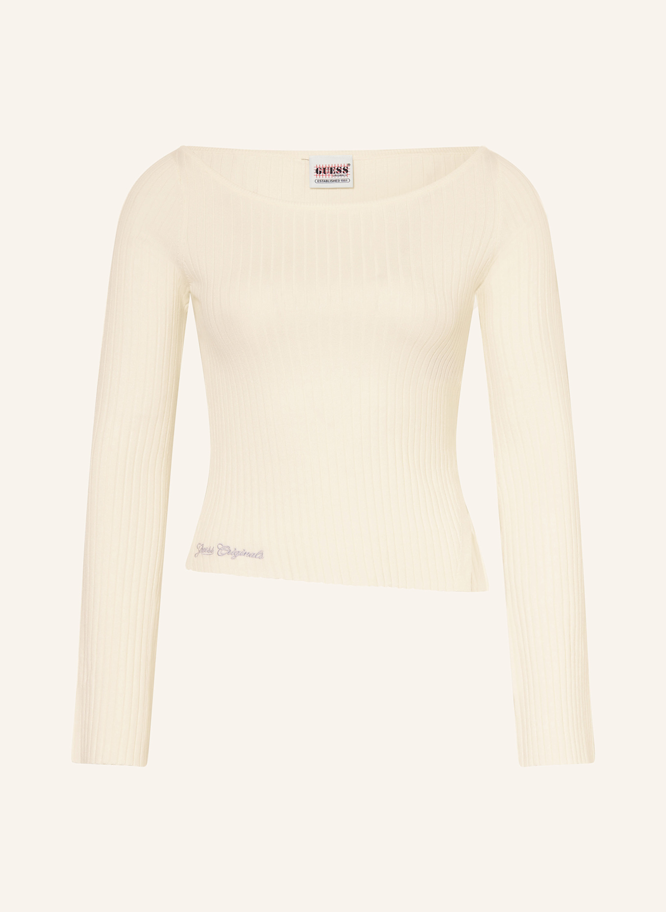 GUESS JEANS Sweater: BEIGE