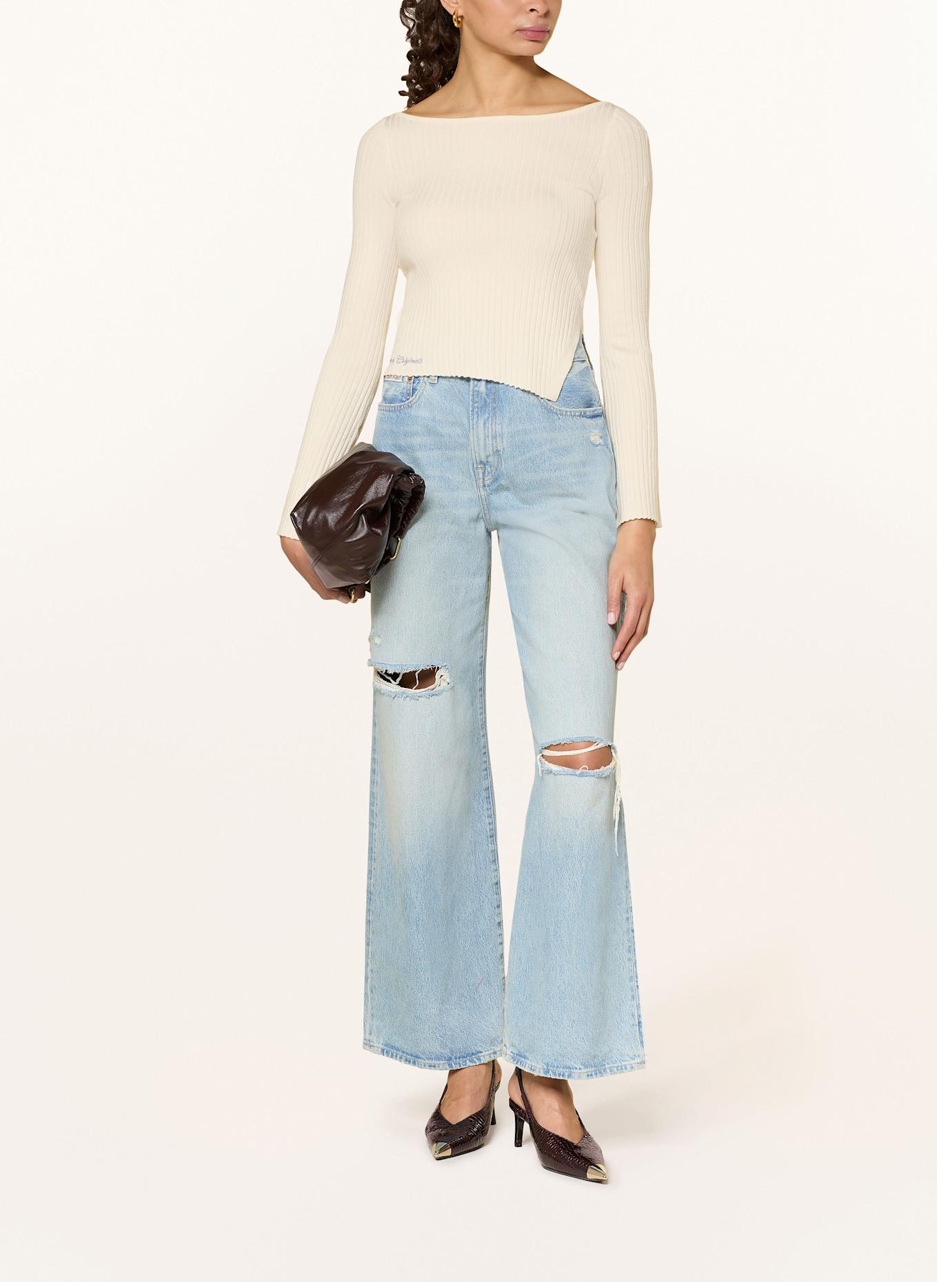 GUESS JEANS Sweater: BEIGE