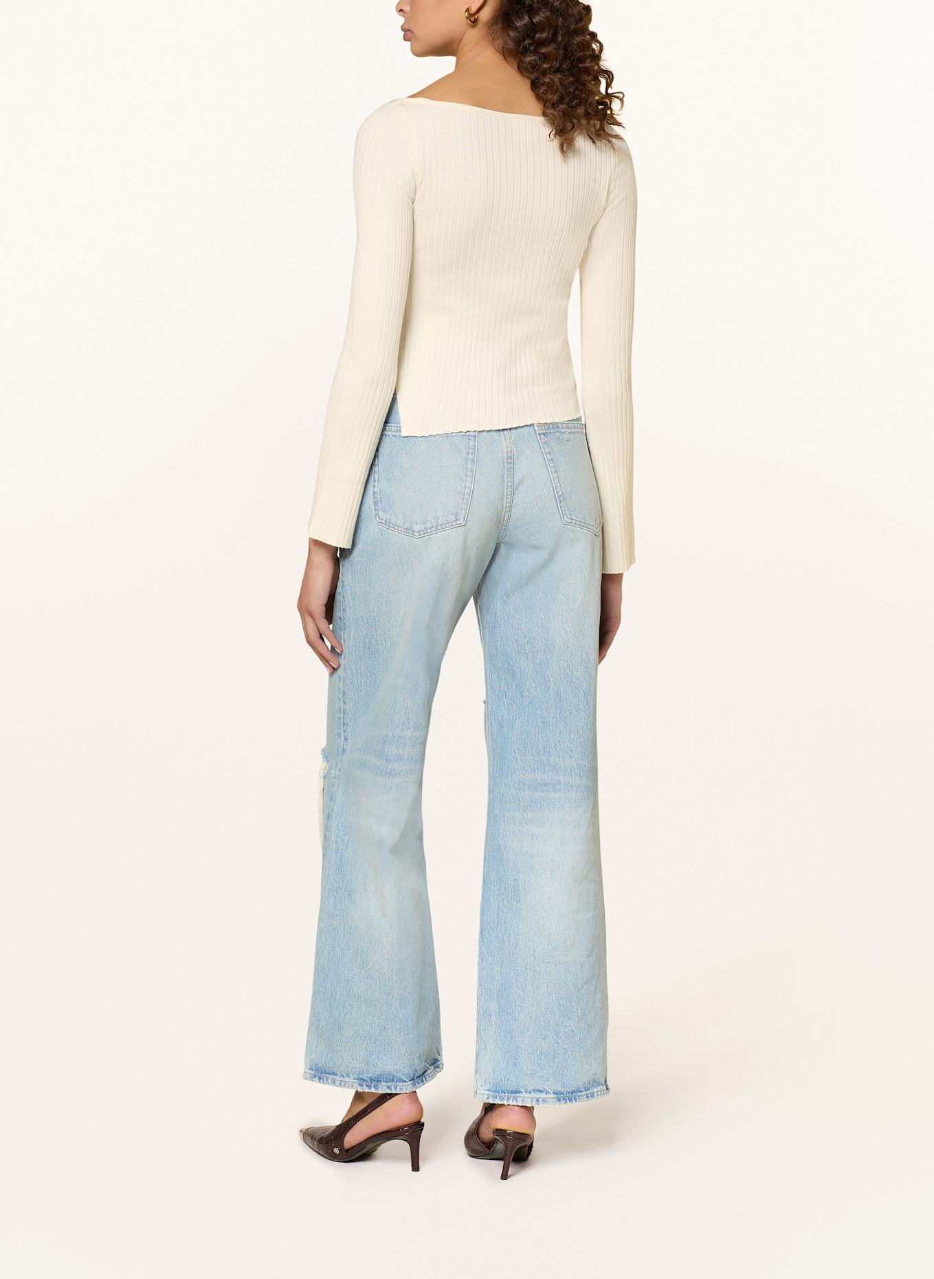 GUESS JEANS Sweater: BEIGE