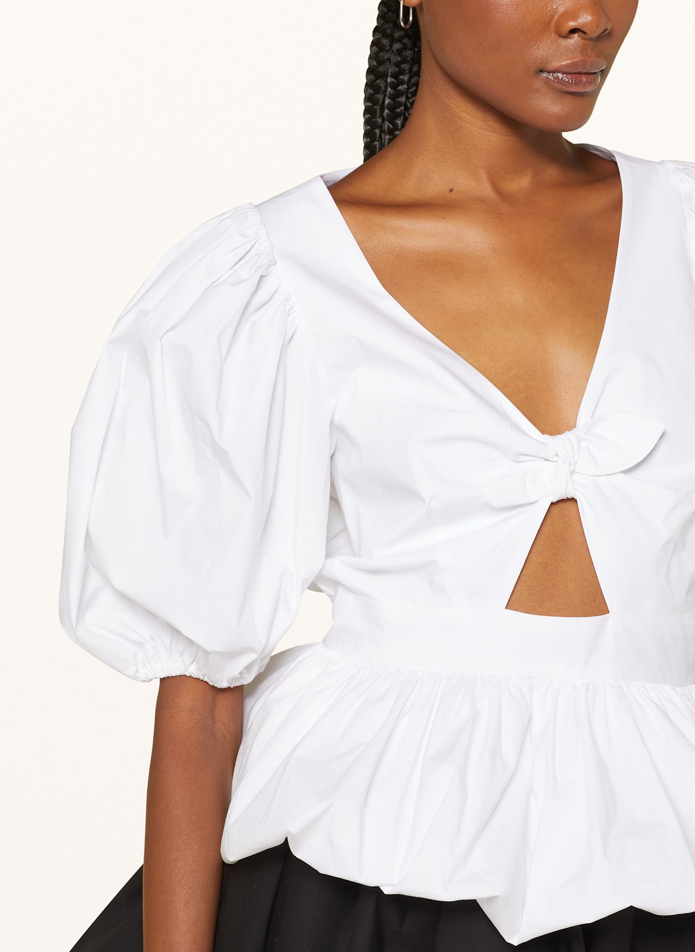 ROTATE Bluzka: BIAŁY