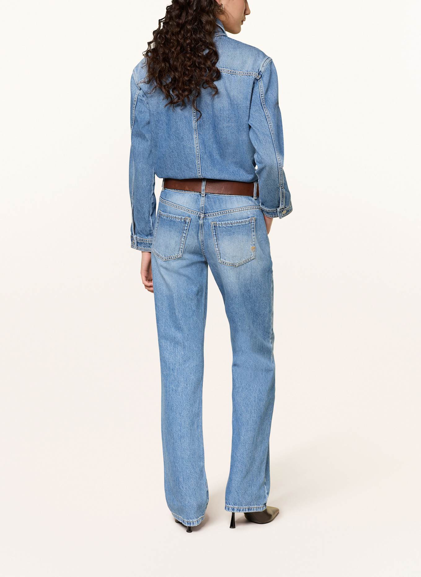 PINKO Jeans jumpsuit TSAVO TUTA: PJD MID WASH
