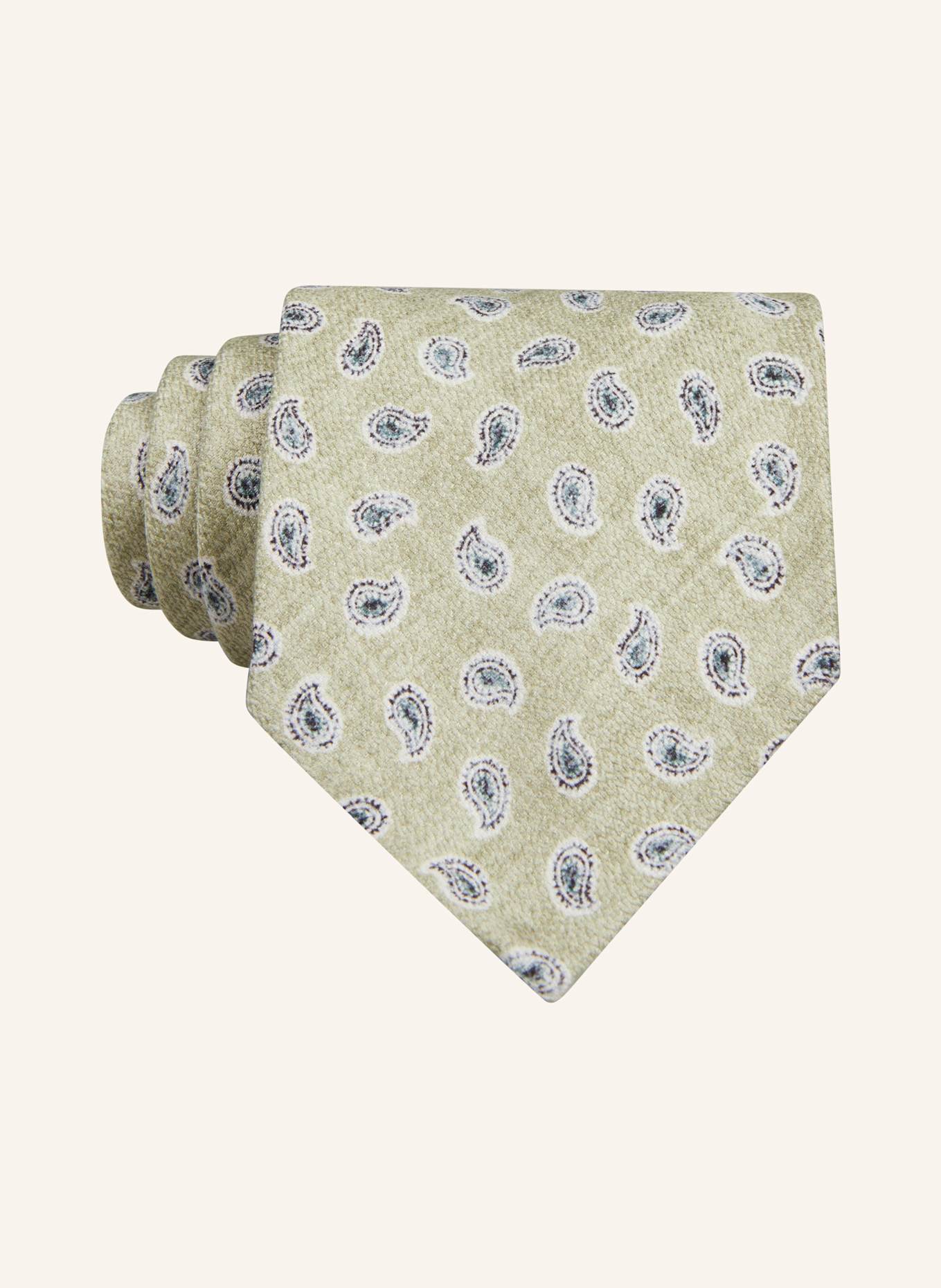 FINAMORE 1925 Krawatte: GRÜN / DUNKELBLAU