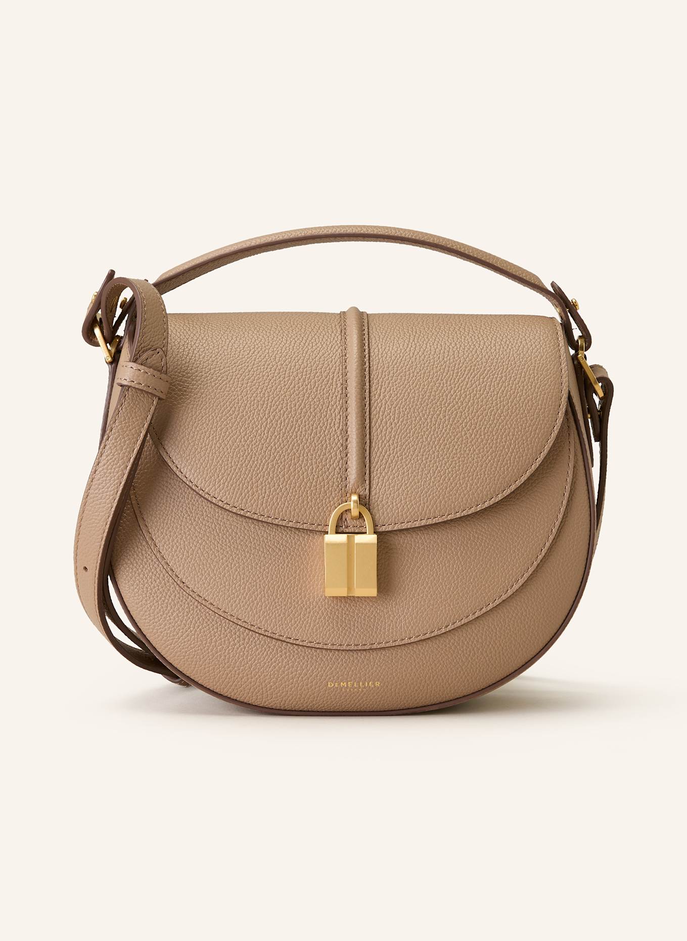 DEMELLIER Umhängetasche SIENA: HELLBRAUN