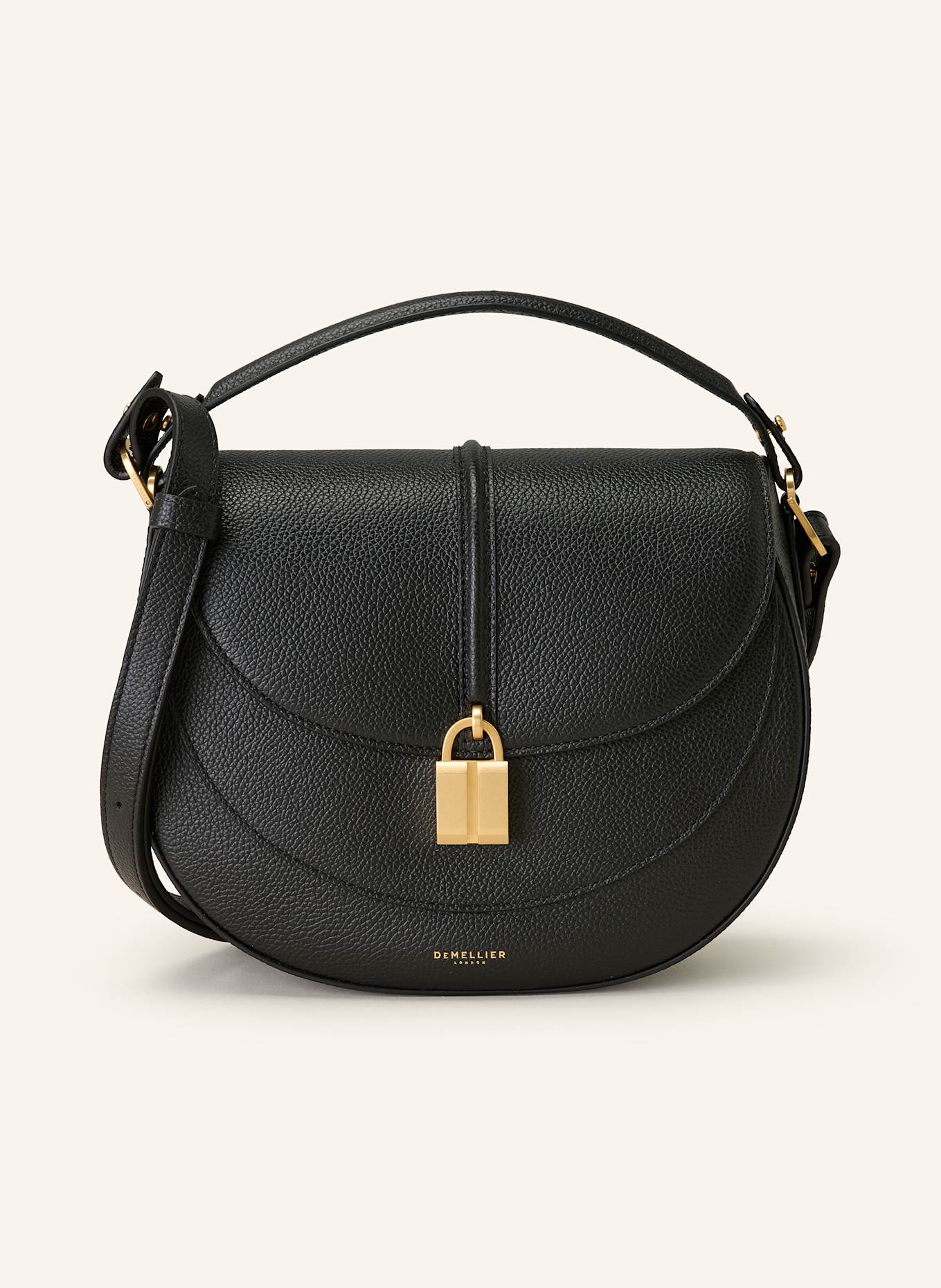 DEMELLIER Umhängetasche SIENA: SCHWARZ