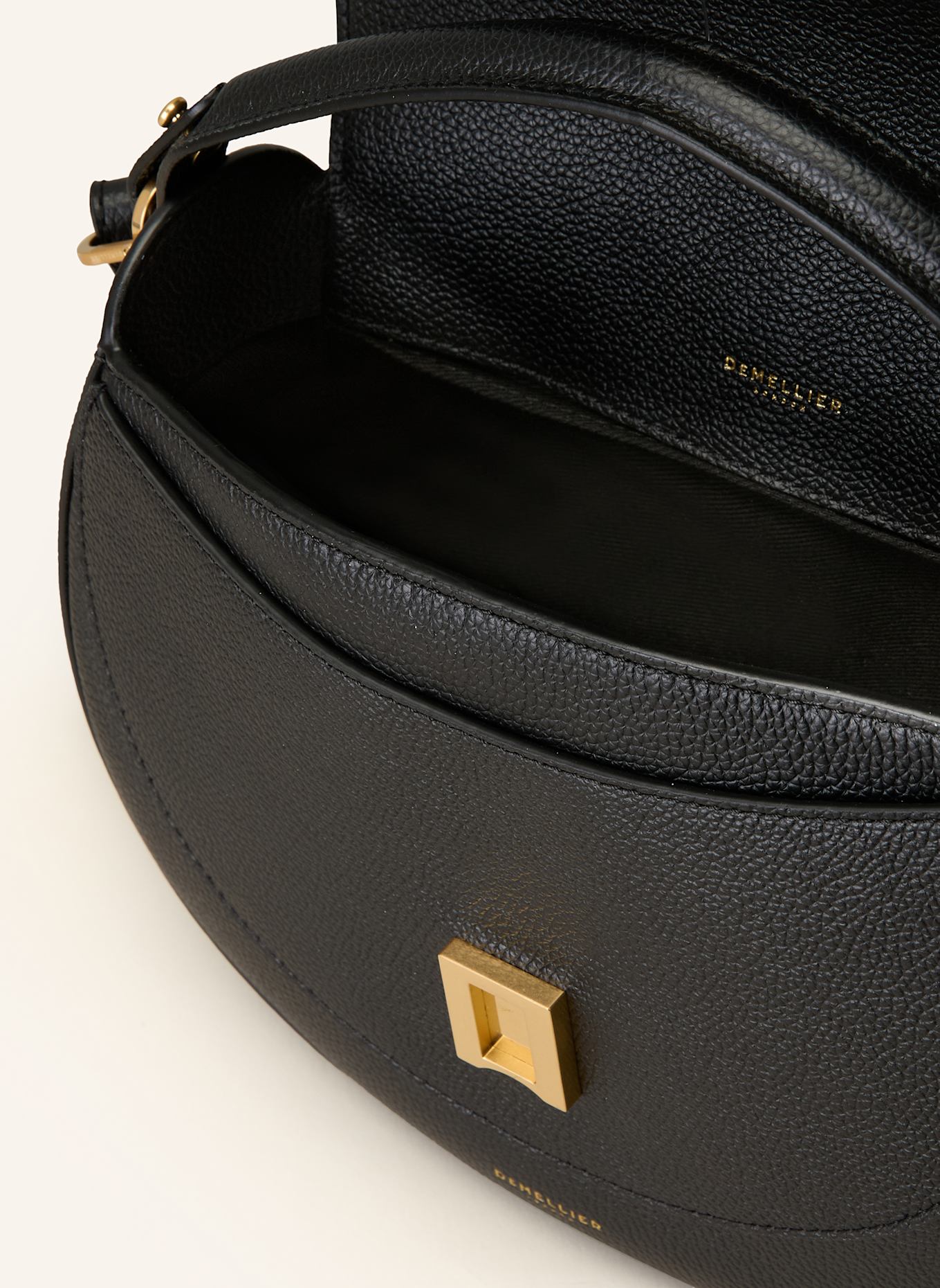 DEMELLIER Umhängetasche SIENA: SCHWARZ