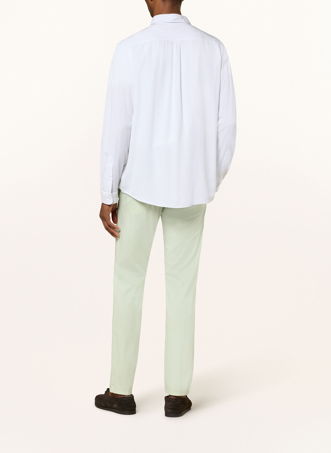 ALBERTO Chinosy LOU regular fit: JASNOZIELONY