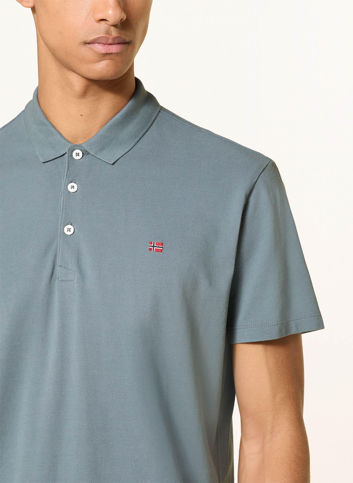 NAPAPIJRI Piqué polo shirt EALIS: MINT