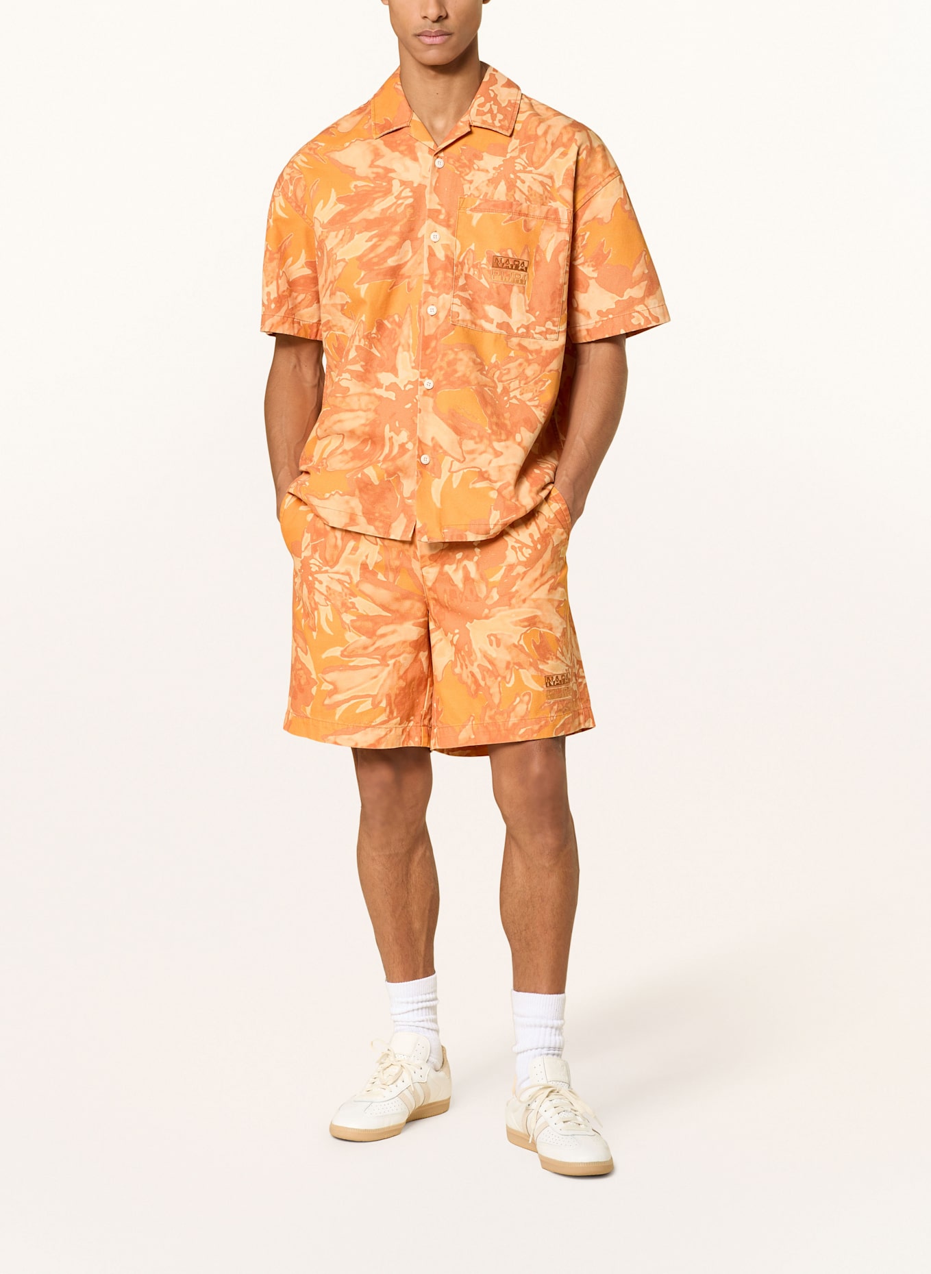 NAPAPIJRI Shorts TALLA: ORANGE/ LIGHT ORANGE/ DARK ORANGE