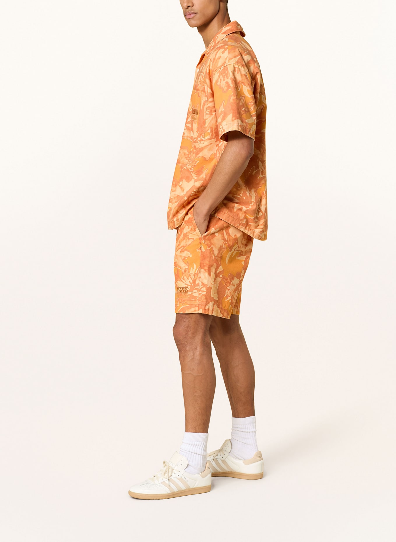 NAPAPIJRI Shorts TALLA: ORANGE/ LIGHT ORANGE/ DARK ORANGE