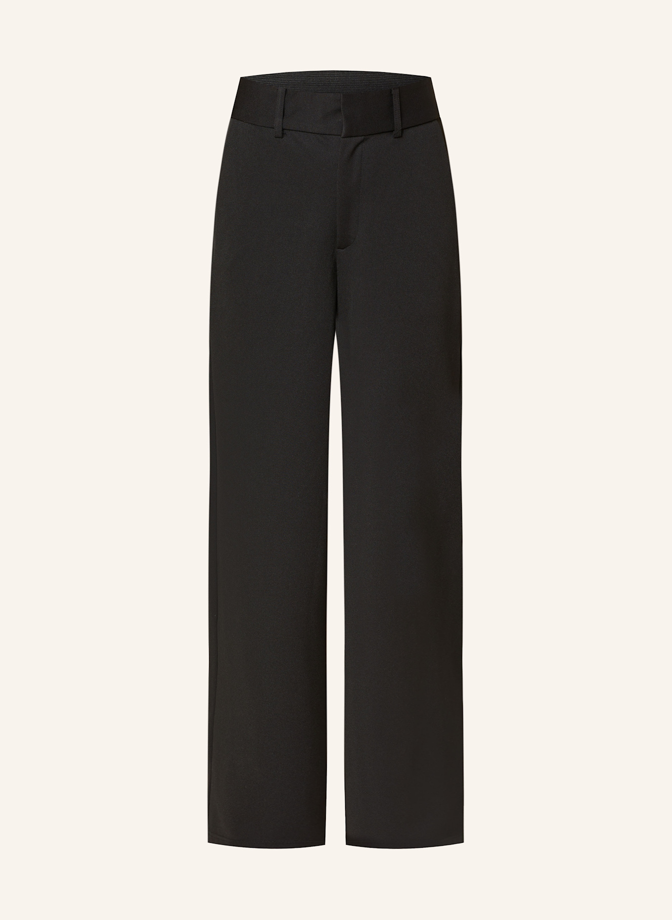 NEO NOIR NATHALIE wide leg trousers: BLACK