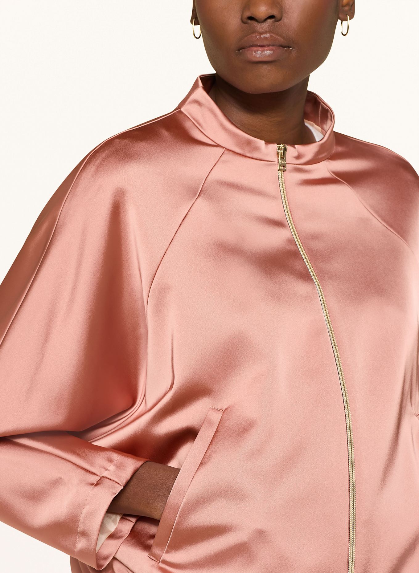 HERNO Satinblouson: LACHS