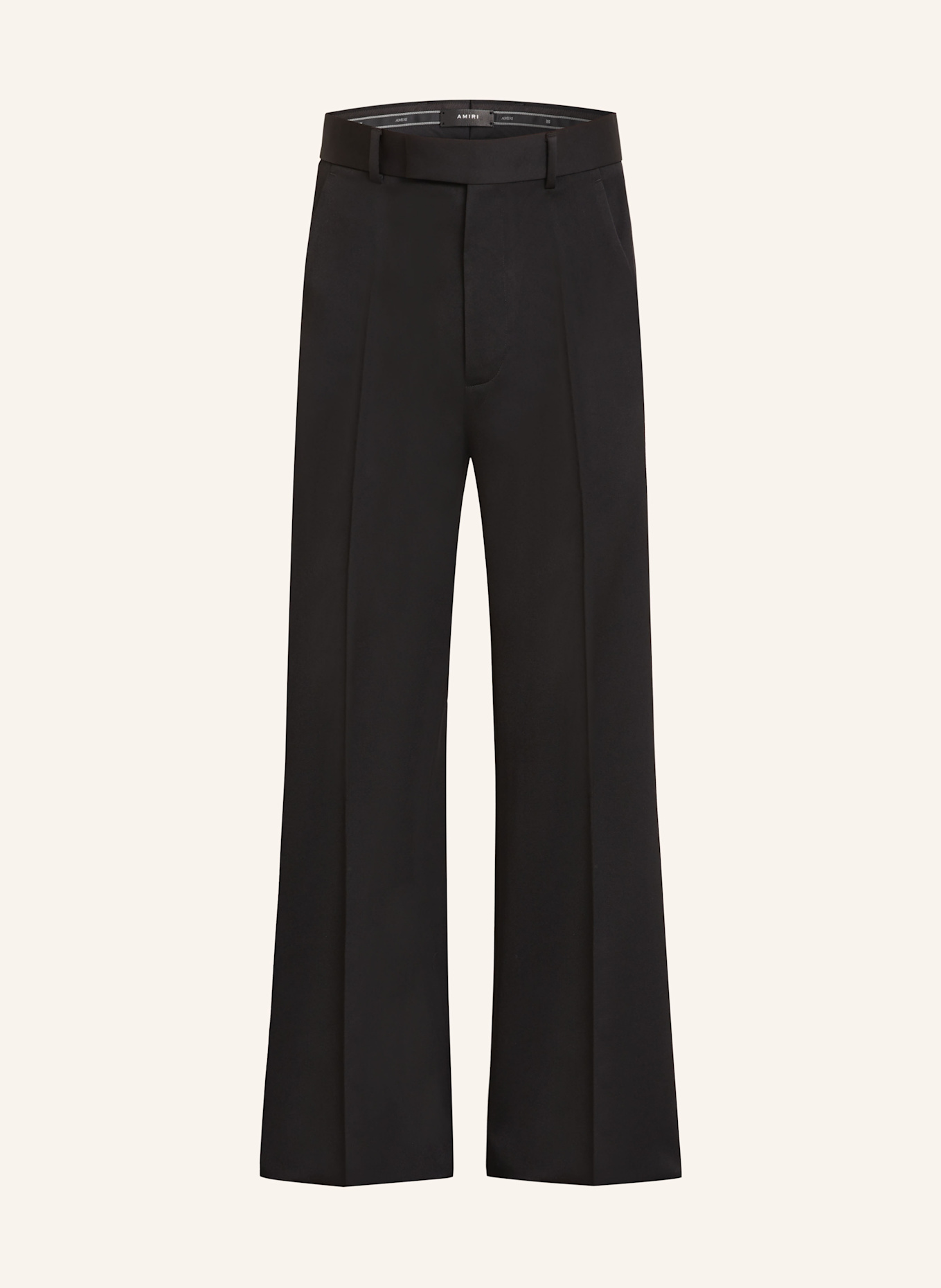 AMIRI Flare fit trousers: BLACK