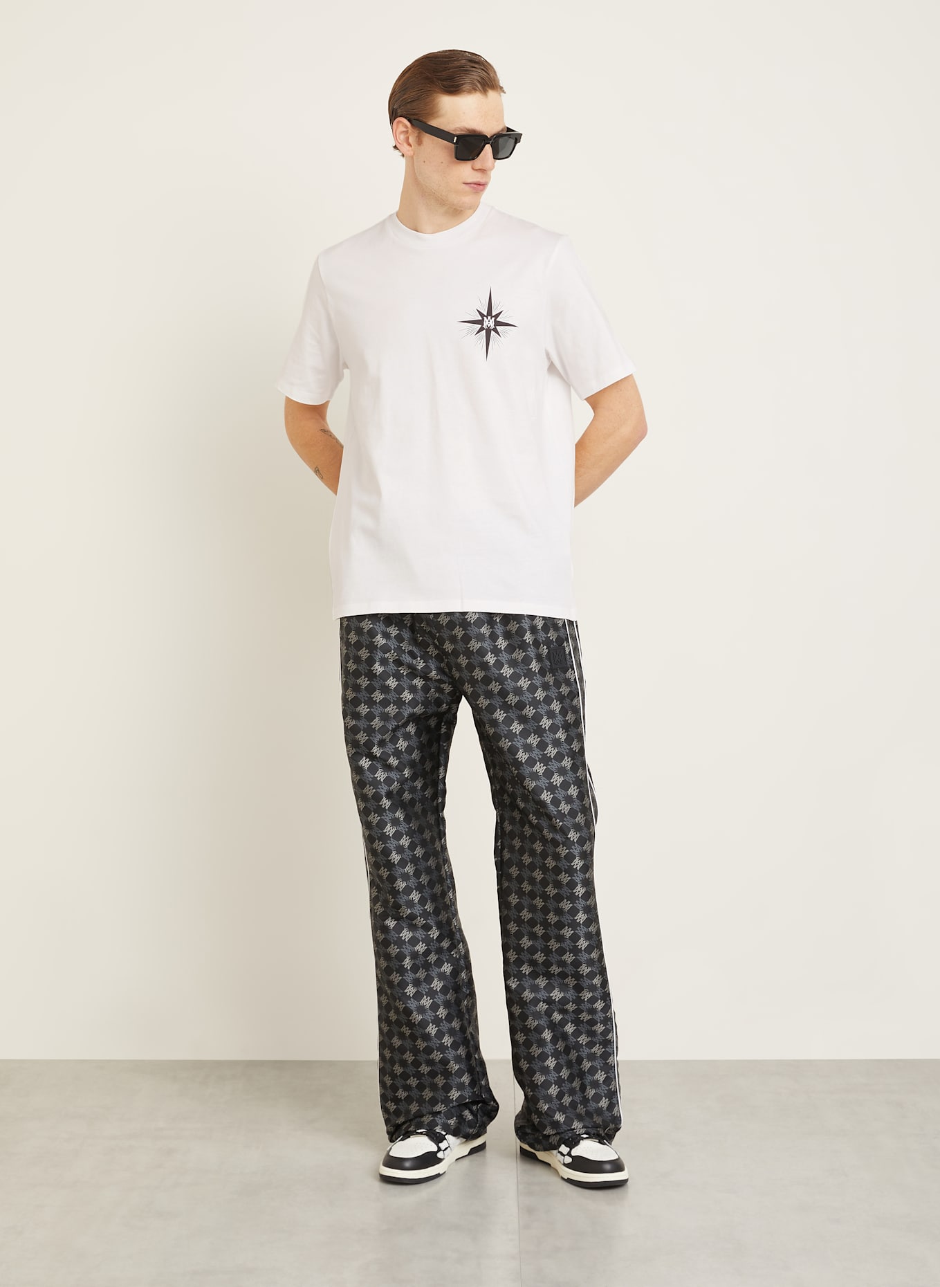 AMIRI T-shirt STARBURST: WHITE