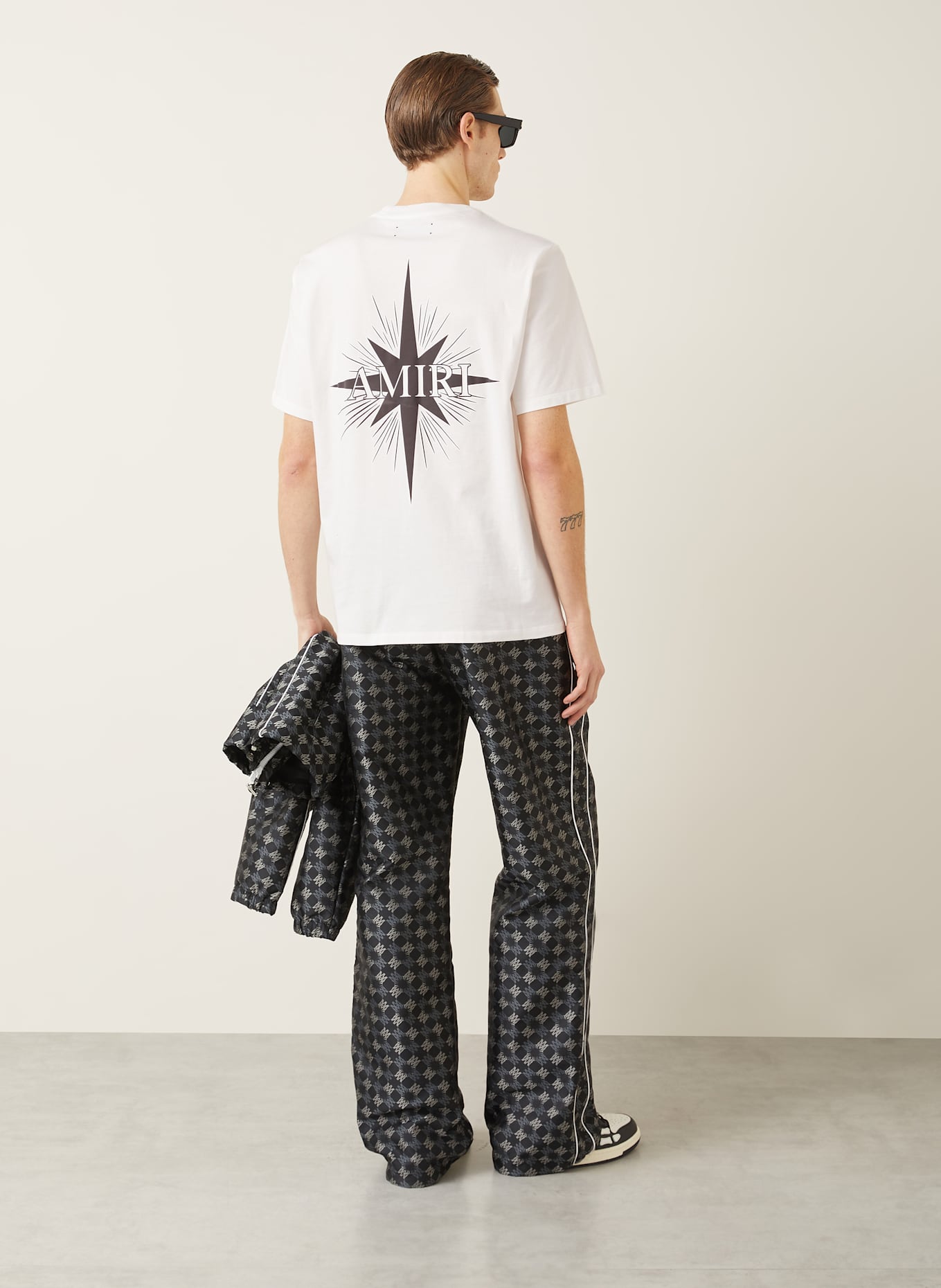 AMIRI T-shirt STARBURST: WHITE