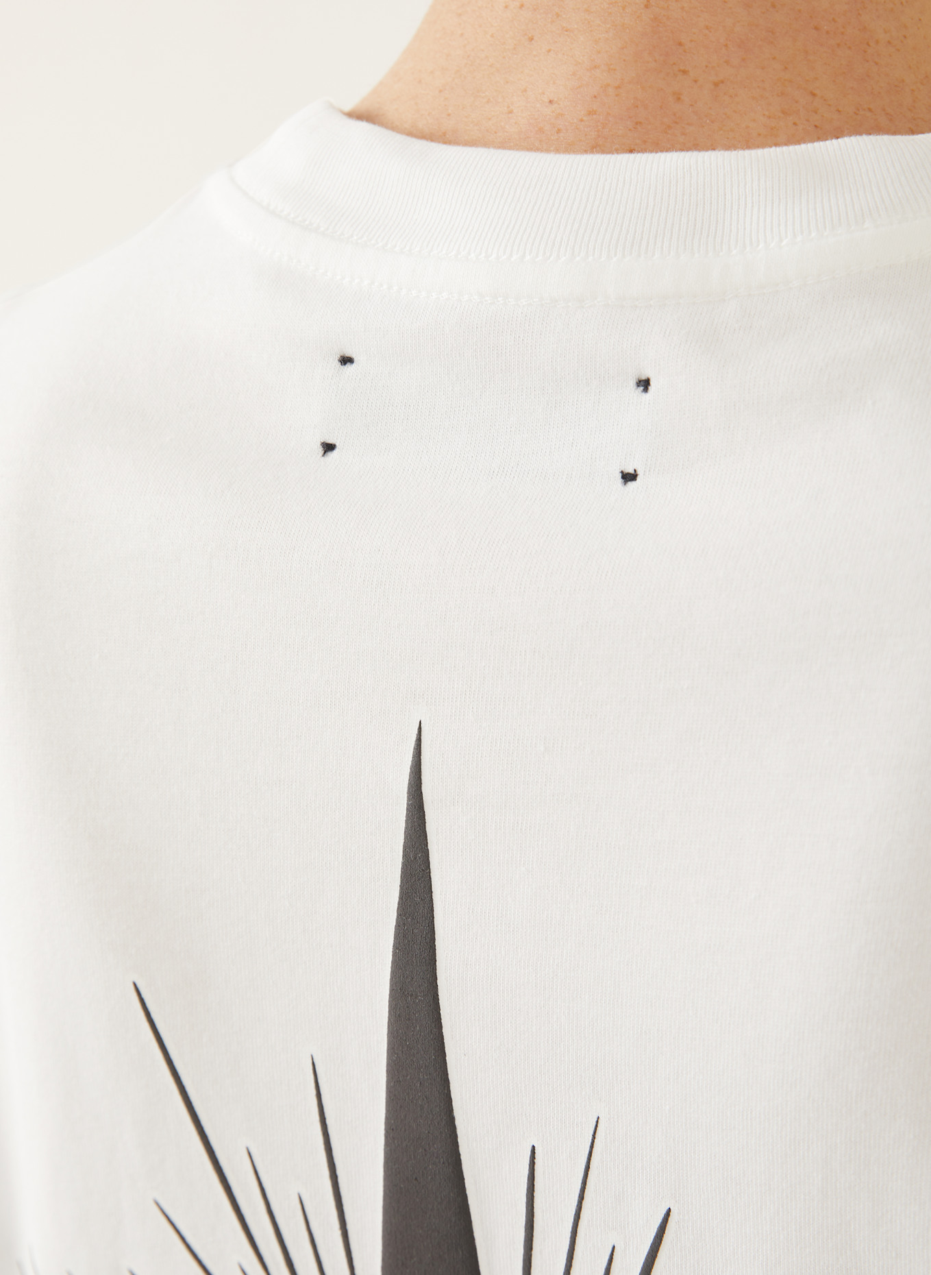 AMIRI T-shirt STARBURST: WHITE