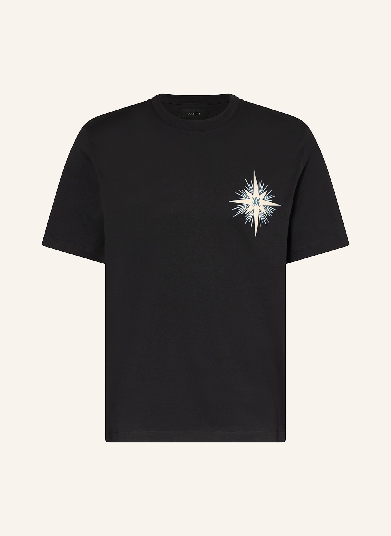 AMIRI T-shirt STARBURST: BLACK