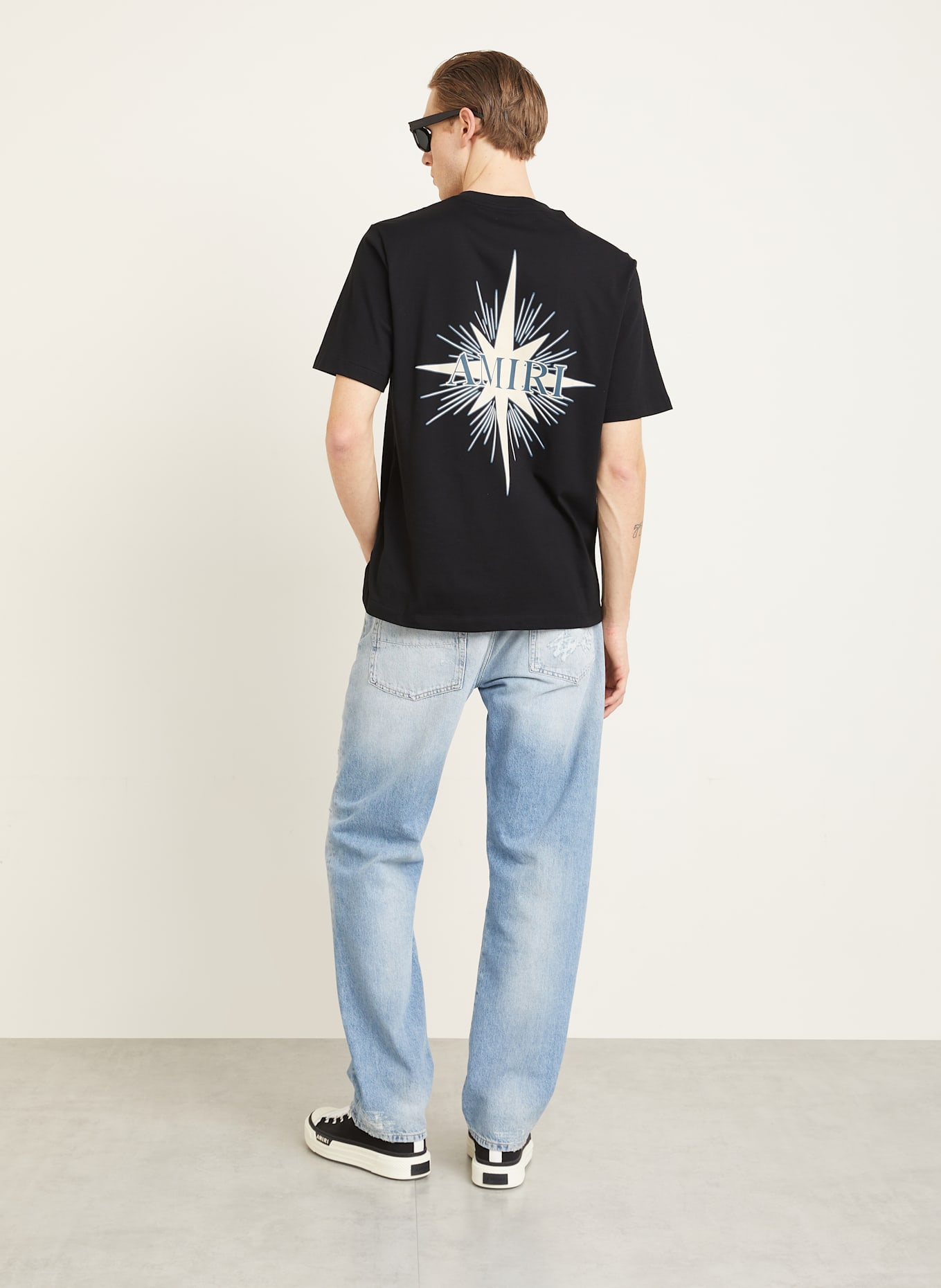 AMIRI T-shirt STARBURST: BLACK