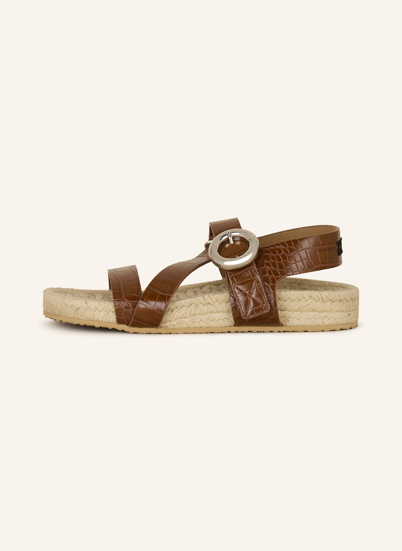 STELLA McCARTNEY Sandalen GAIA COCCO ALT REPTILE: BRAUN
