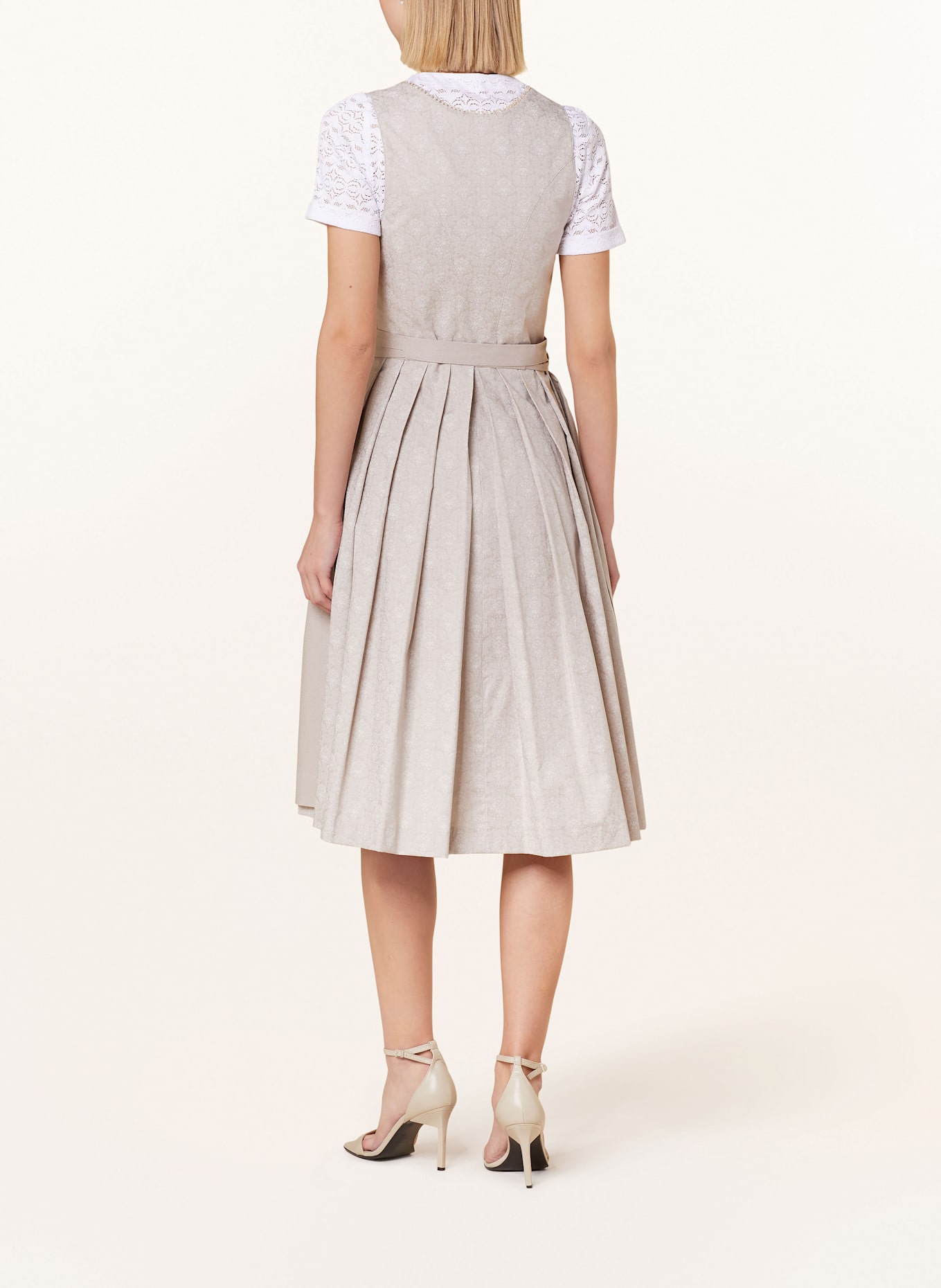 Johann & Johanna Dirndl PILLERSEE: BEIGE/ CREAM