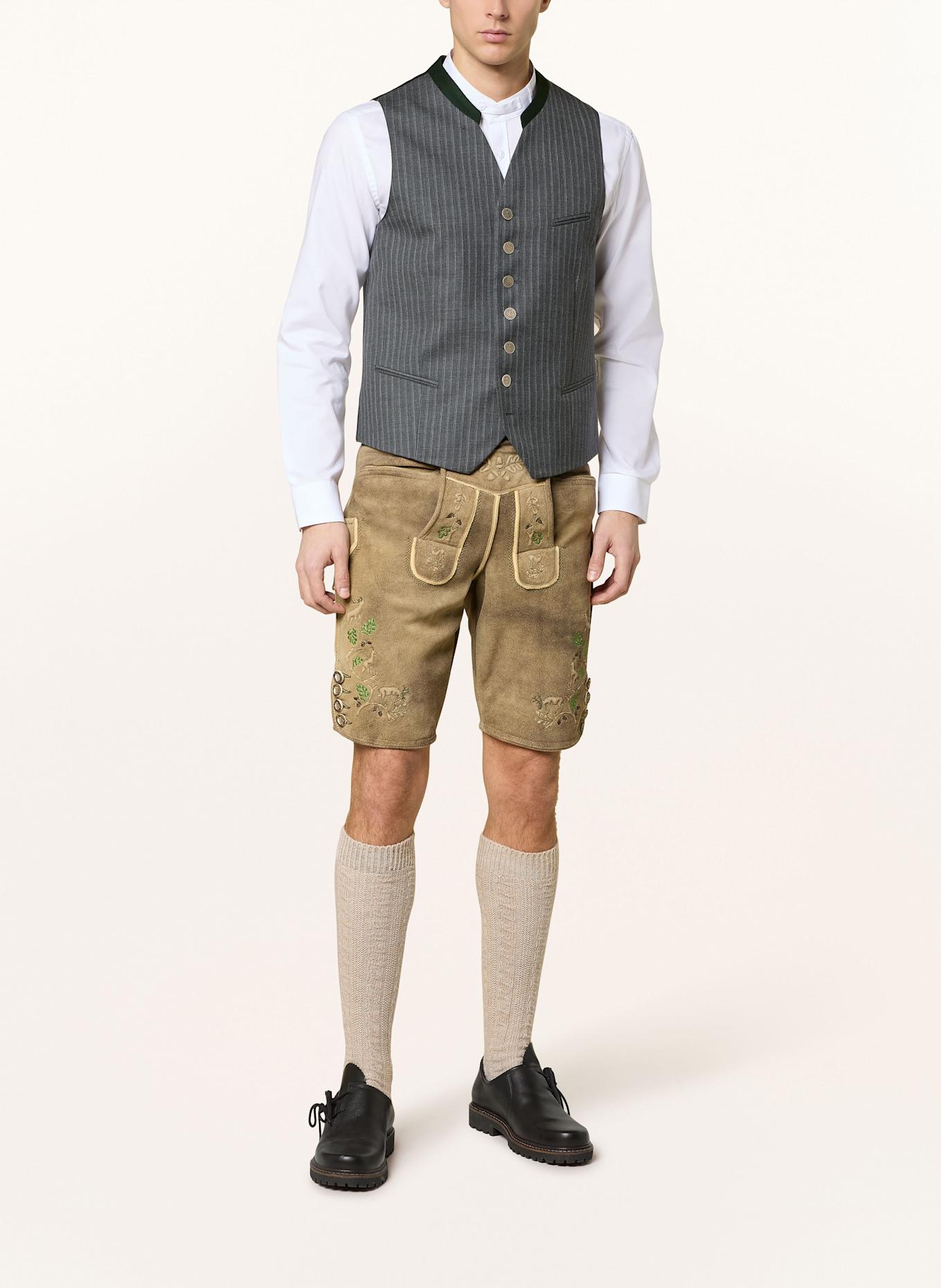 Grasegger Trachtenweste GROSCHEN: GRAU