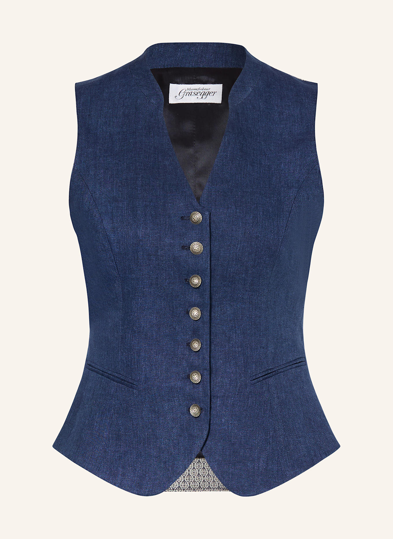 Grasegger Trachten vest VERONIKA made of linen: Vouchers and Promotions