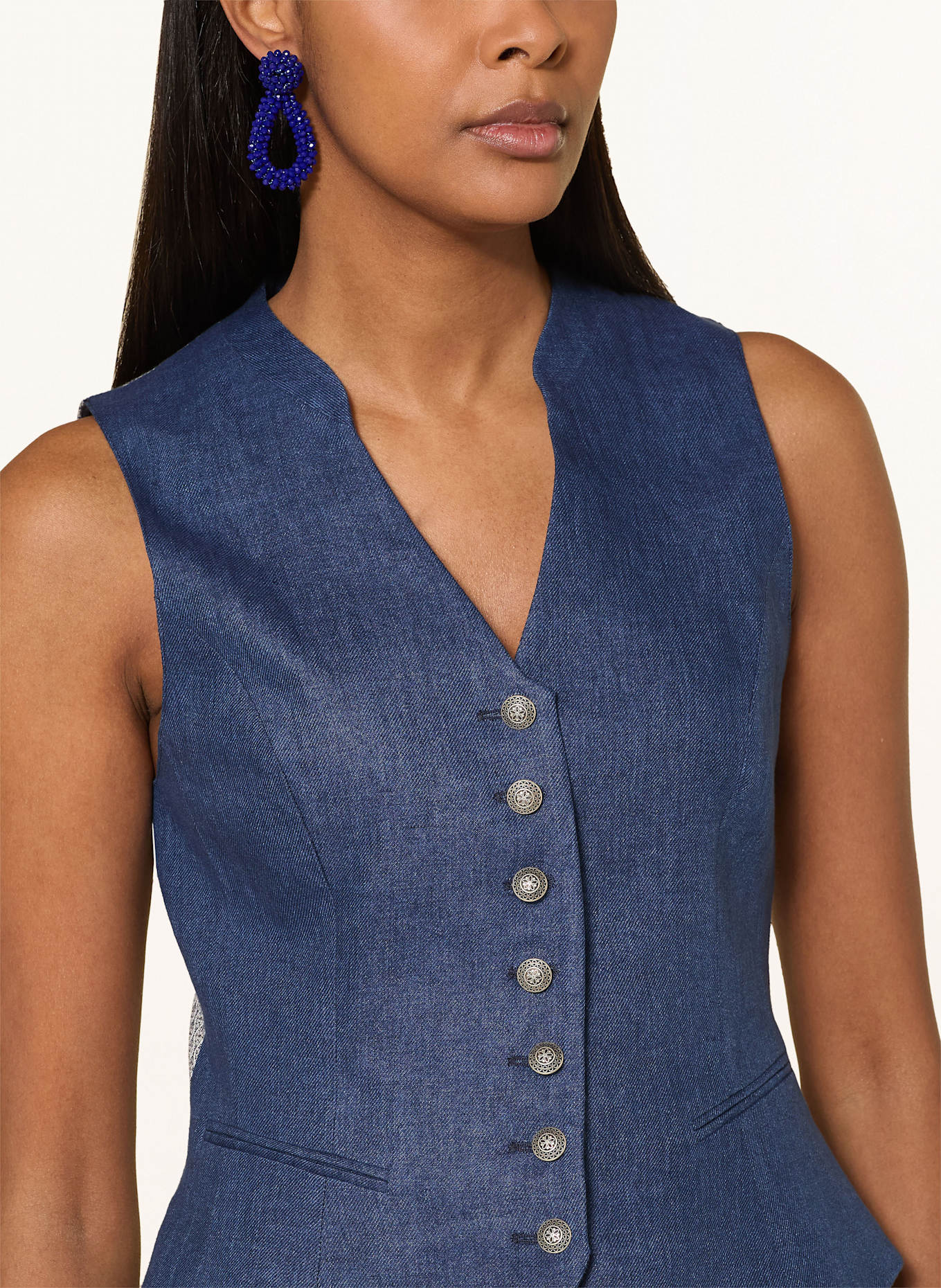 Grasegger Trachten vest VERONIKA made of linen: Vouchers and Promotions