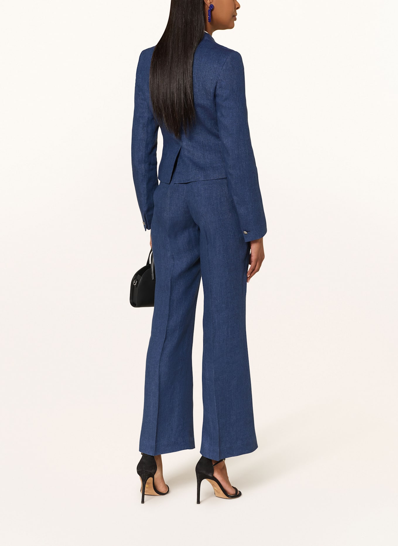 Grasegger Leinenjanker KAMILLA: DUNKELBLAU