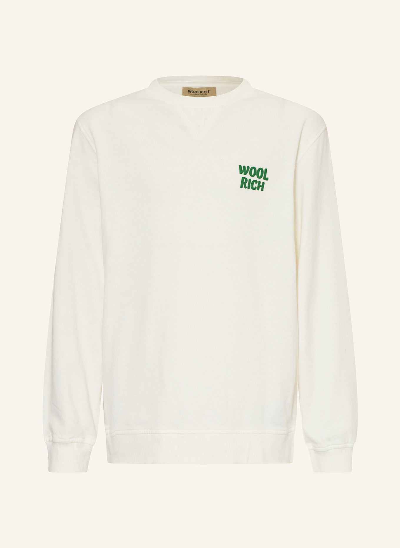 WOOLRICH Sweatshirt: ECRU