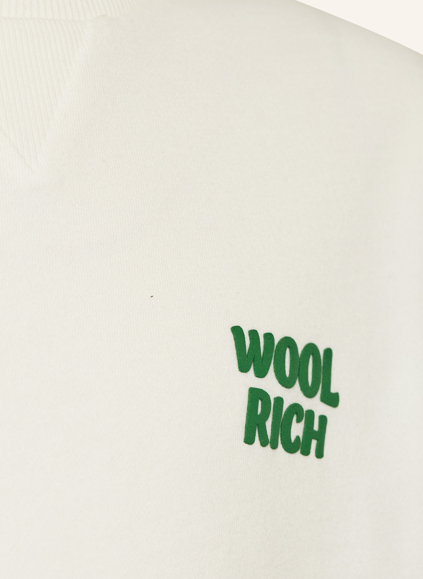 WOOLRICH Sweatshirt: ECRU