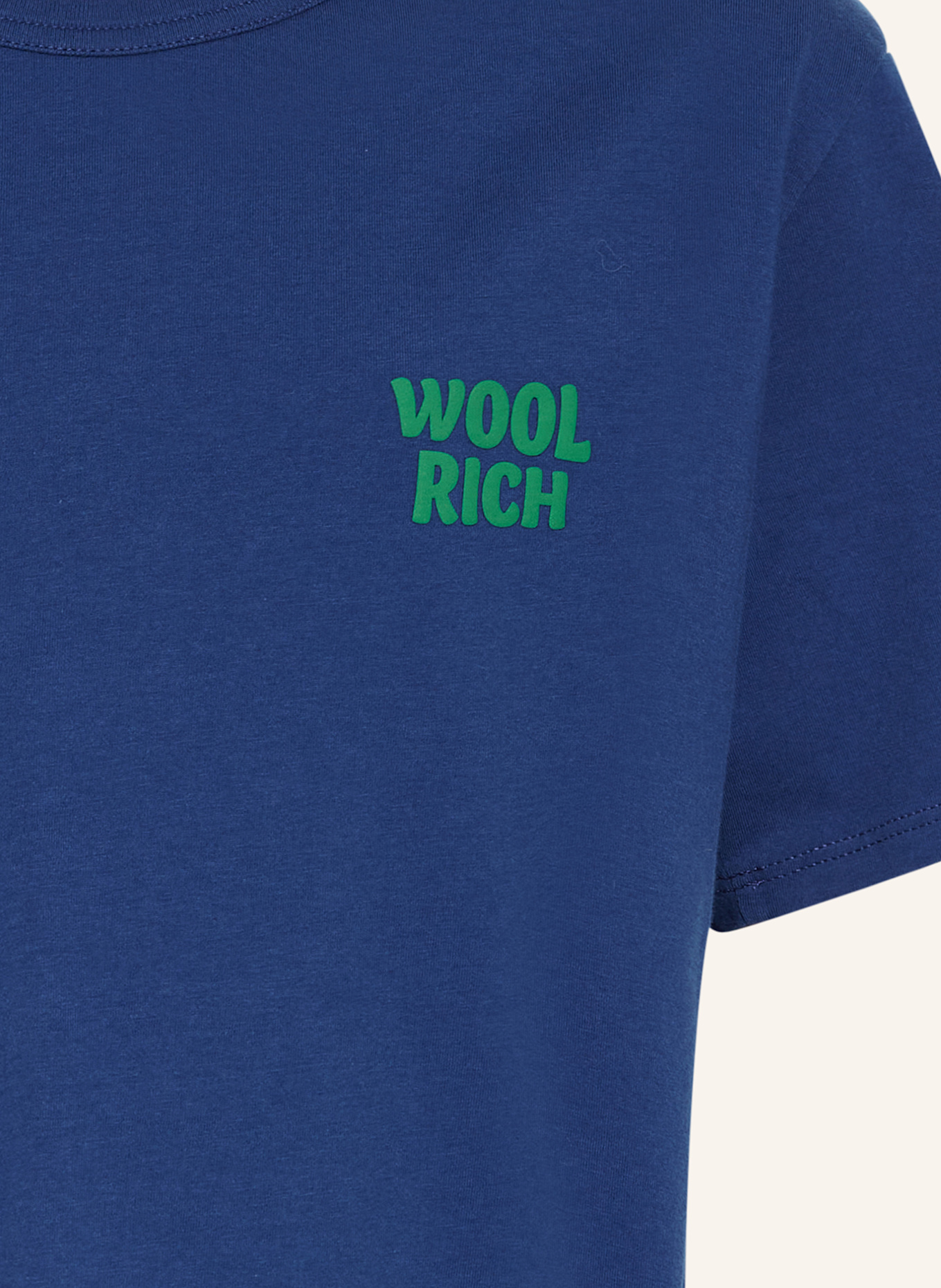 WOOLRICH T-Shirt: BLAU