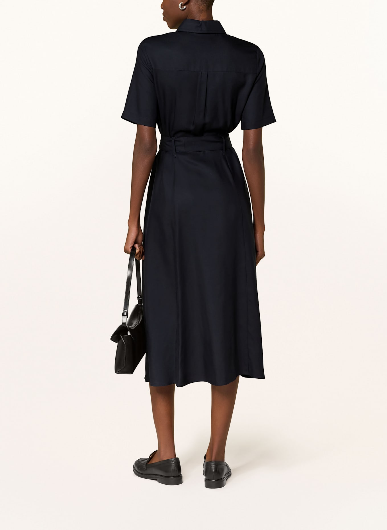 WOOLRICH Hemdblusenkleid: DUNKELBLAU