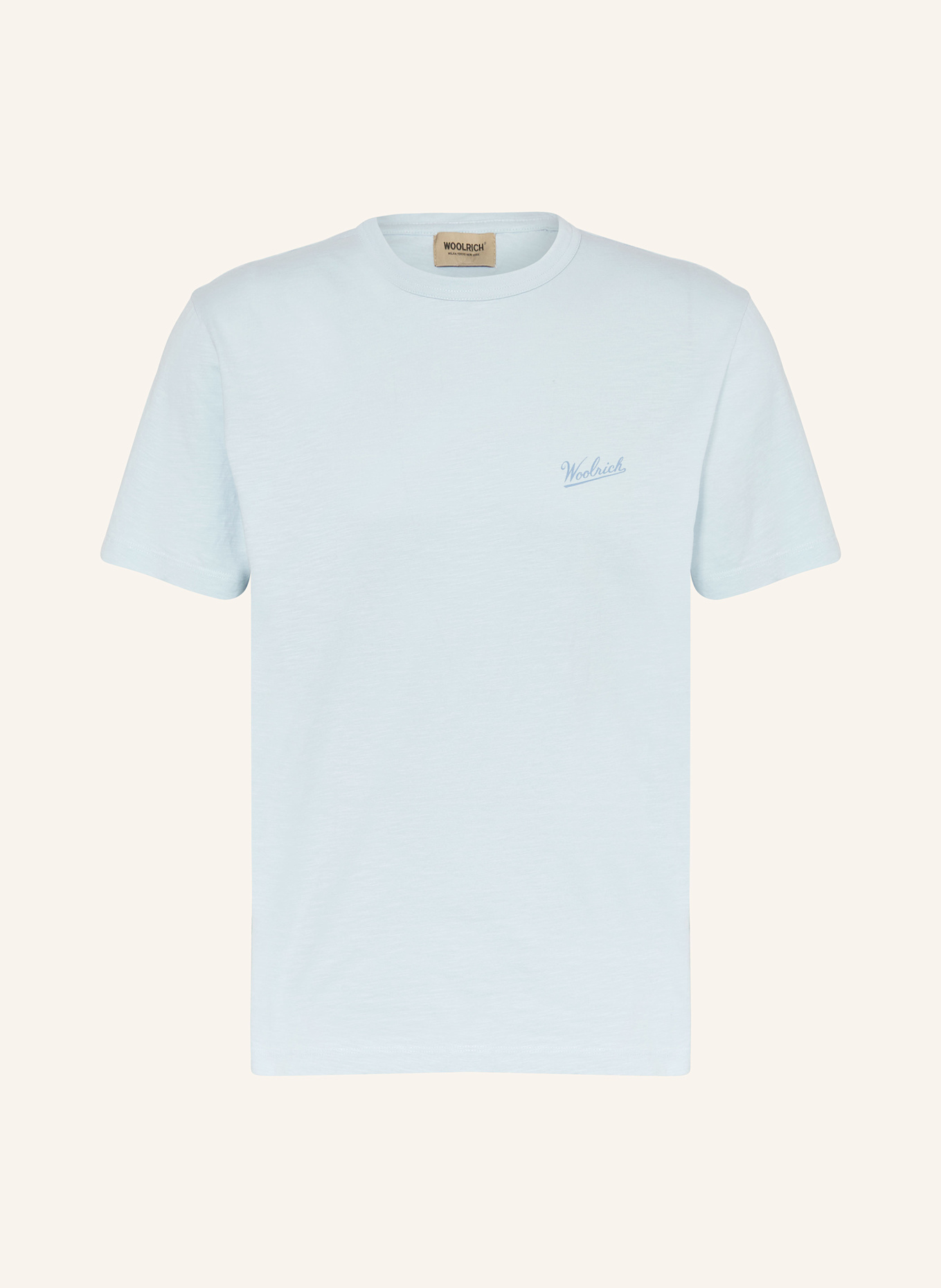 WOOLRICH T-Shirt: HELLBLAU