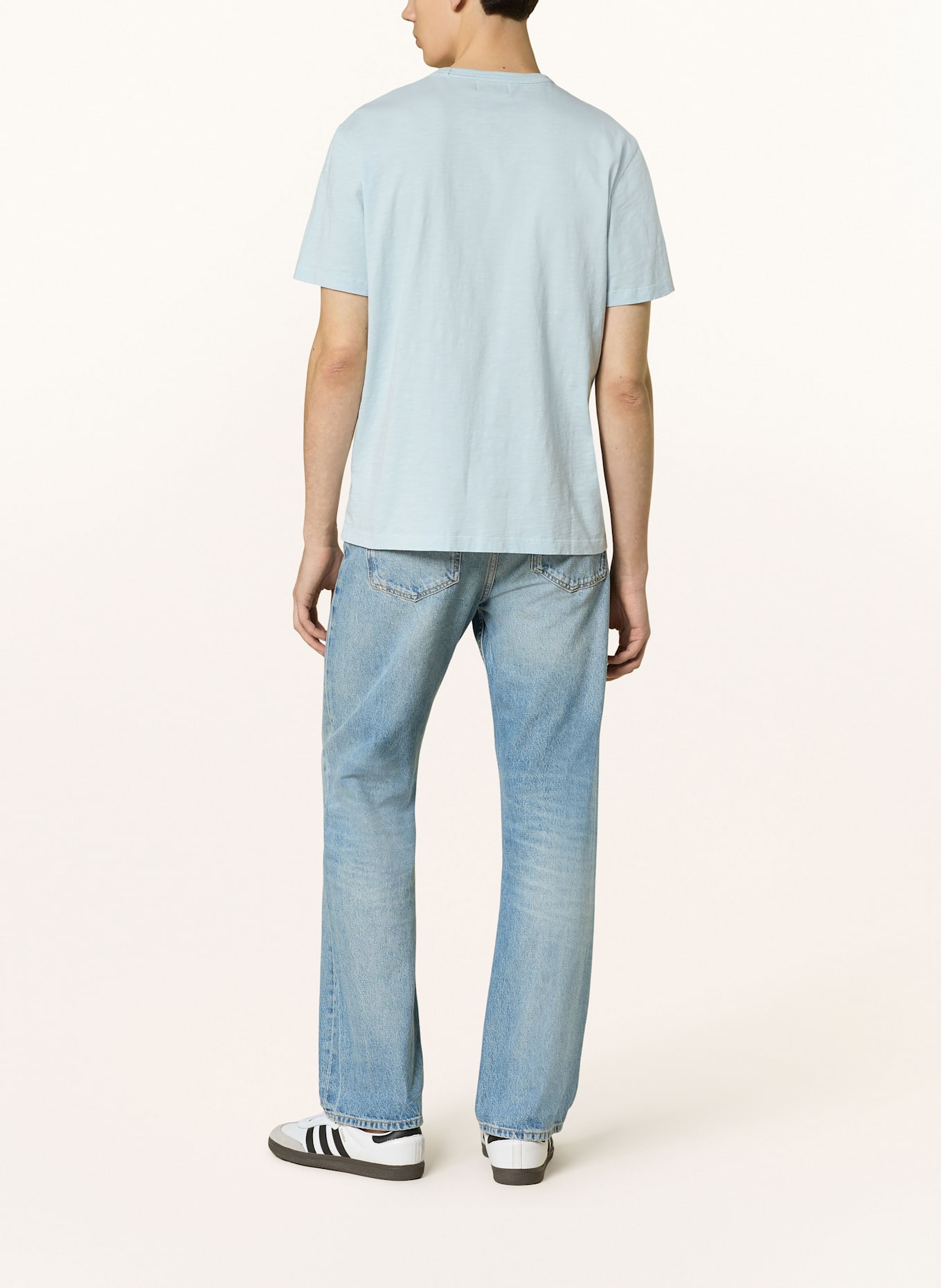 WOOLRICH T-Shirt: HELLBLAU