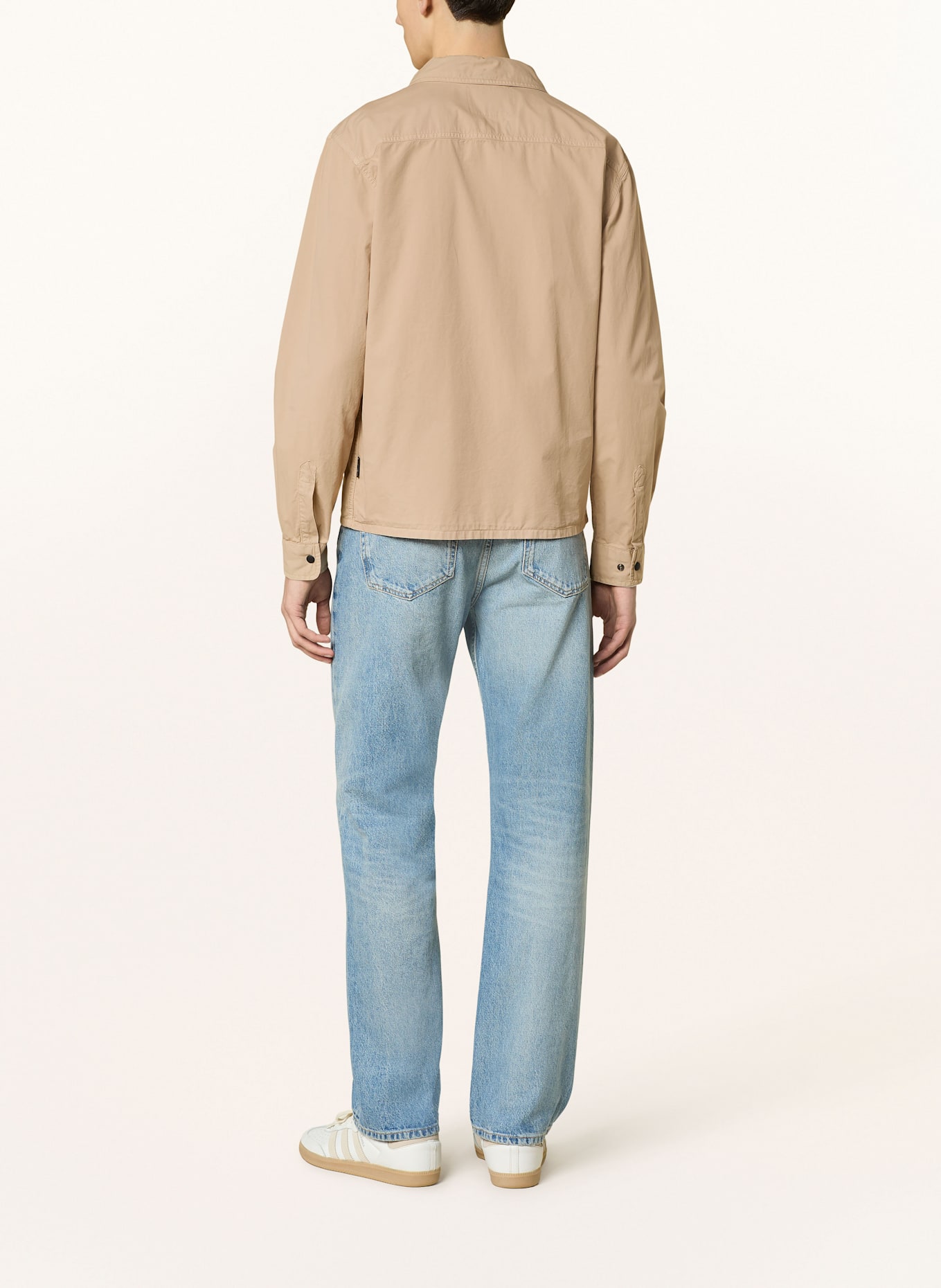 WOOLRICH Ovejacket: HELLBRAUN