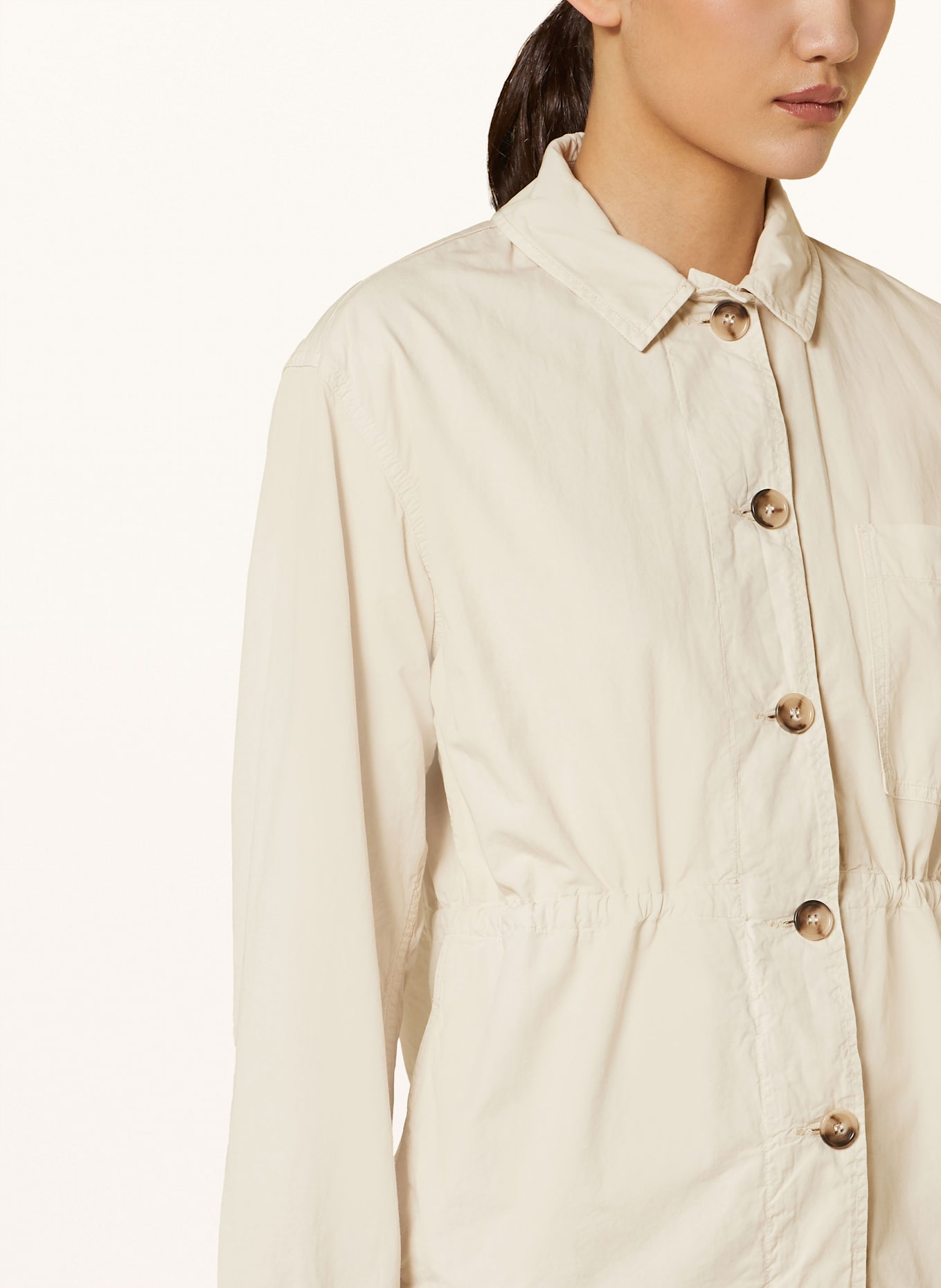WOOLRICH Overjacket: CREME