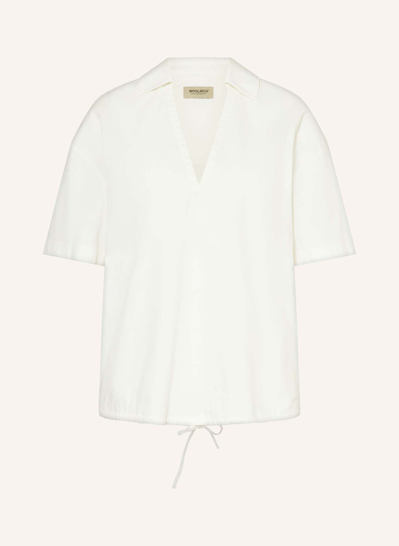 WOOLRICH Blusenshirt: ECRU