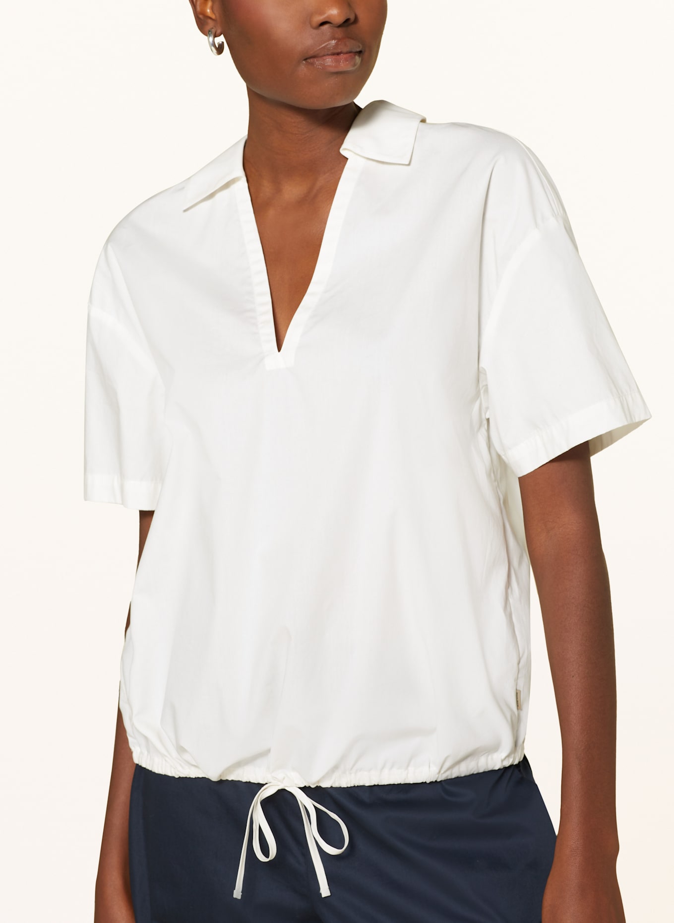 WOOLRICH Blusenshirt: ECRU