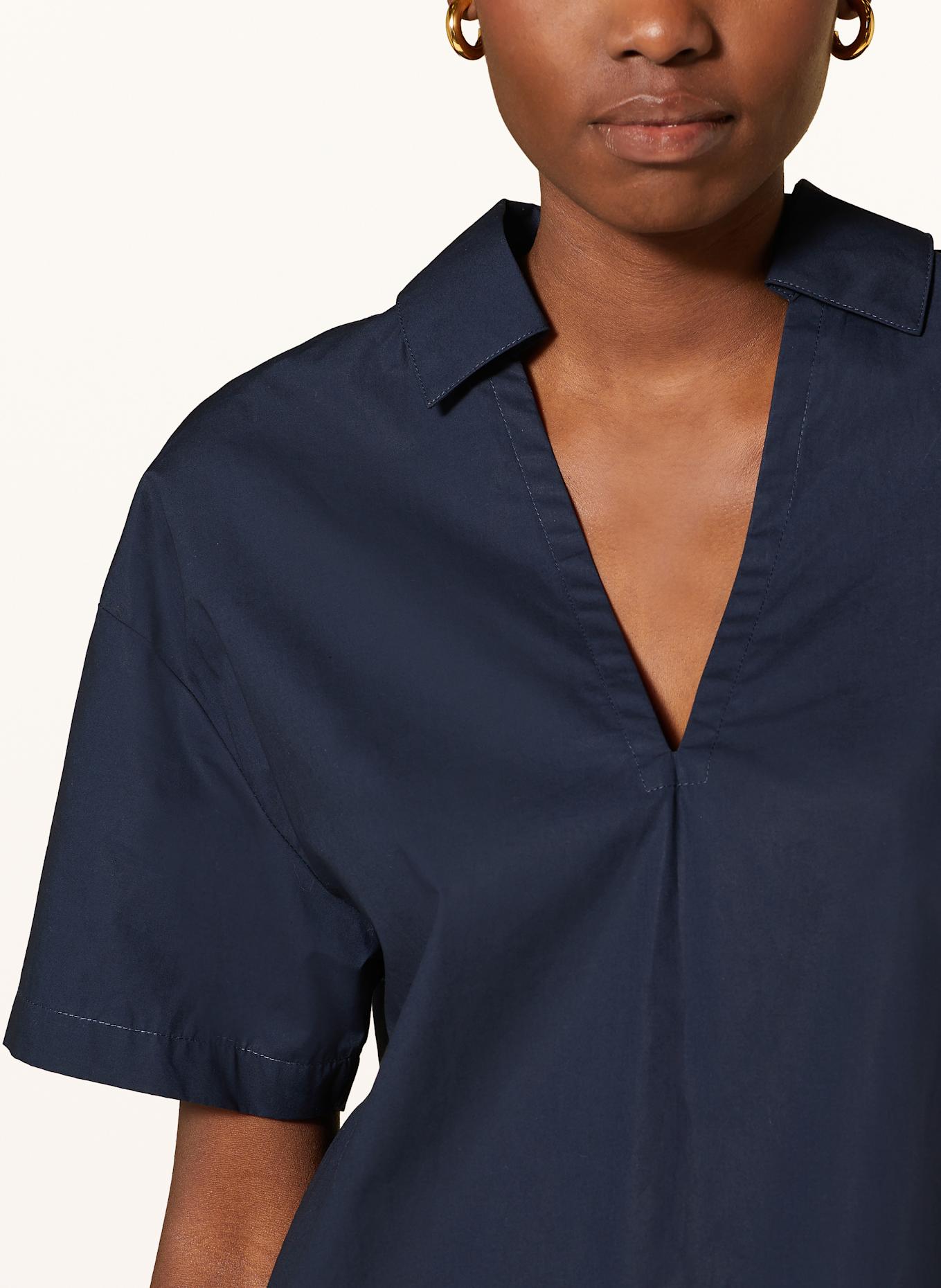 WOOLRICH Blusenshirt: DUNKELBLAU
