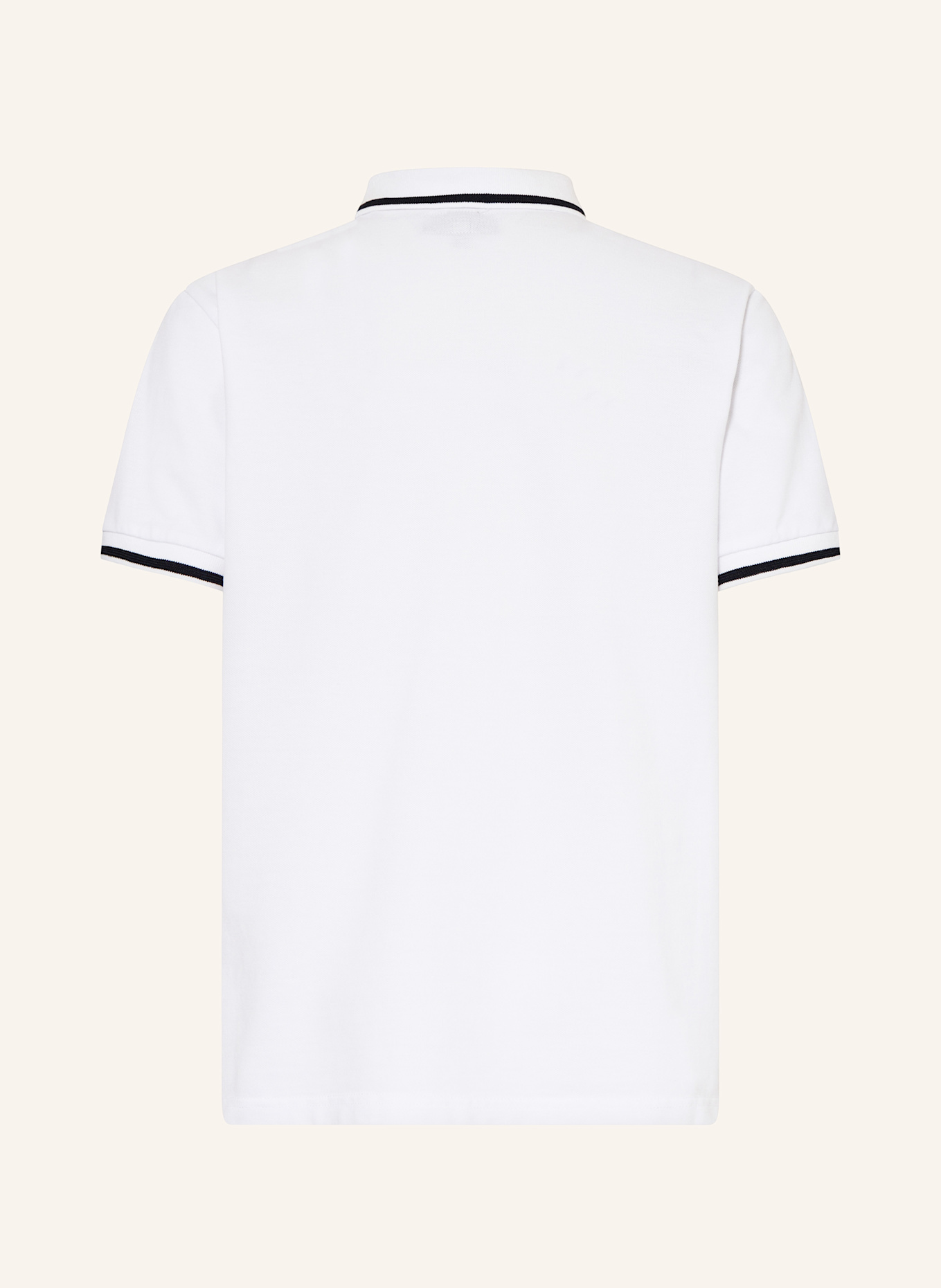 WOOLRICH Piqué-Poloshirt MONTEREY: WEISS