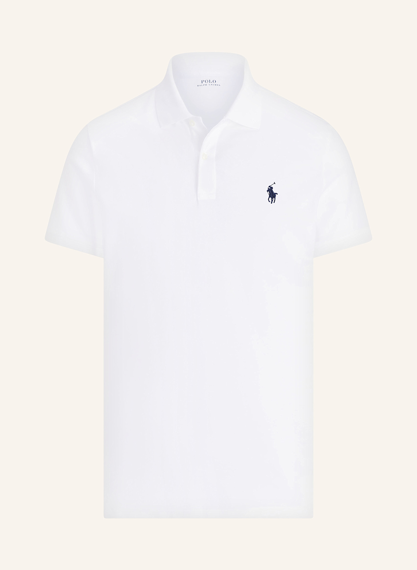 POLO GOLF RALPH LAUREN Funktions-Poloshirt: WEISS